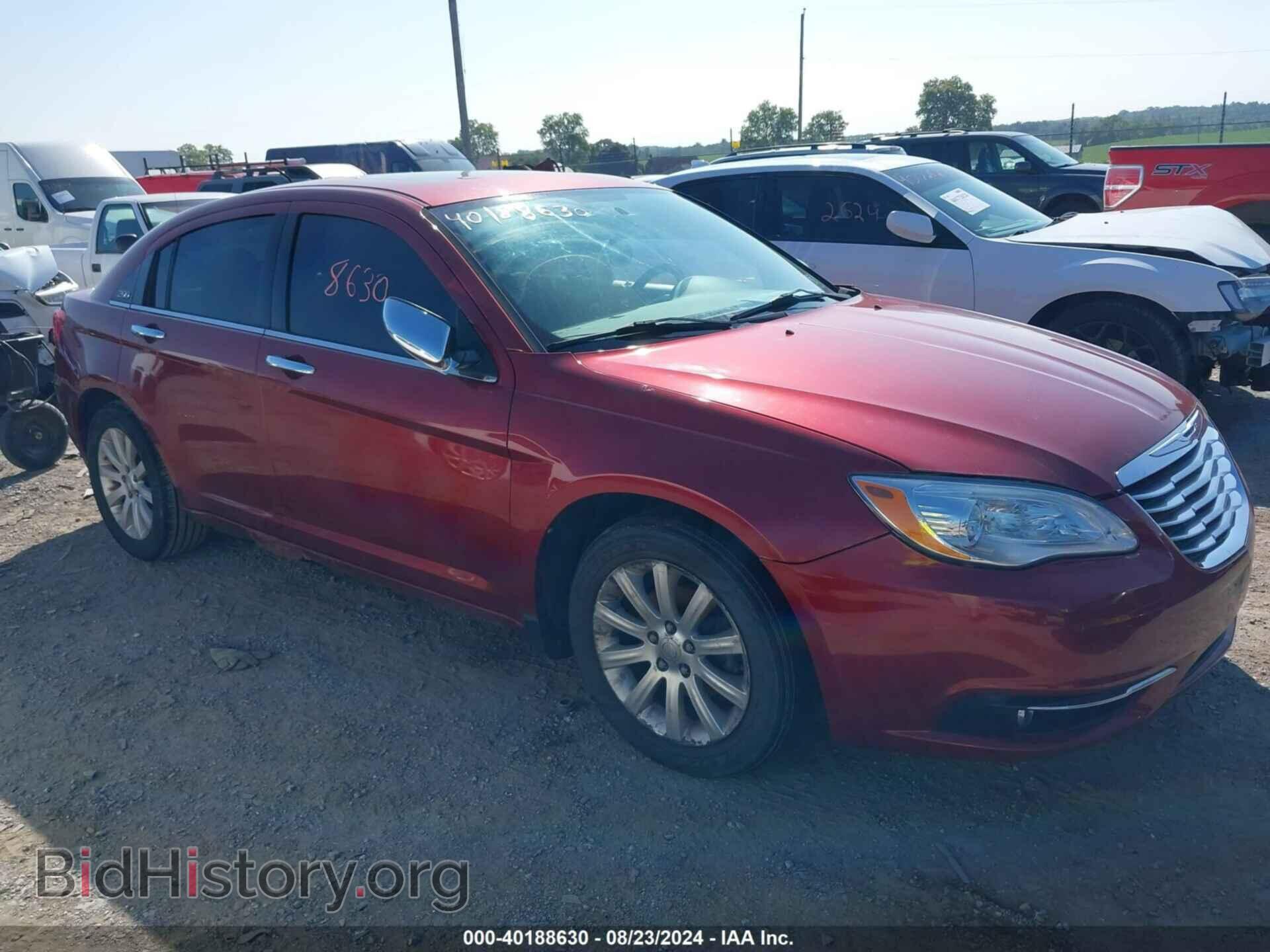 Фотография 1C3CCBCG3DN614952 - CHRYSLER 200 2013