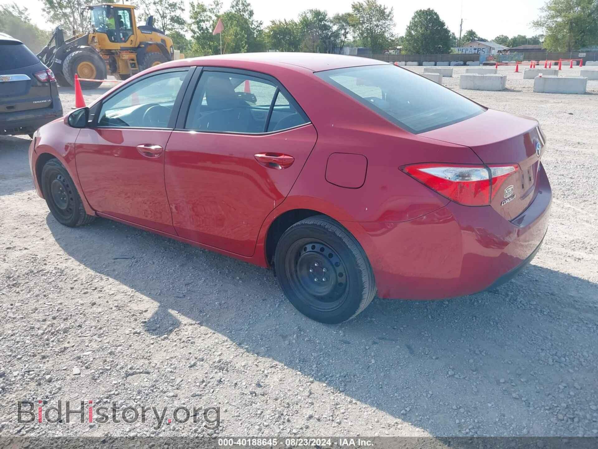 2014 TOYOTA COROLLA - VIN: 5YFBURHEXEP084486 - Фото 3
