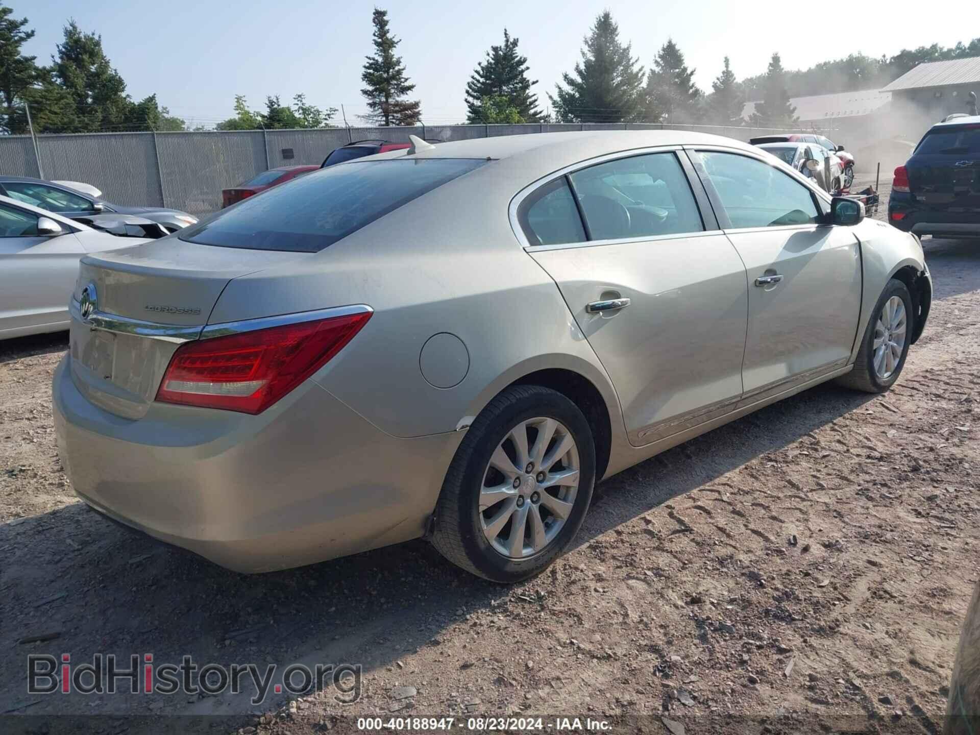 2014 BUICK LACROSSE - VIN: 1G4GA5GR5EF267440 - Фото 4