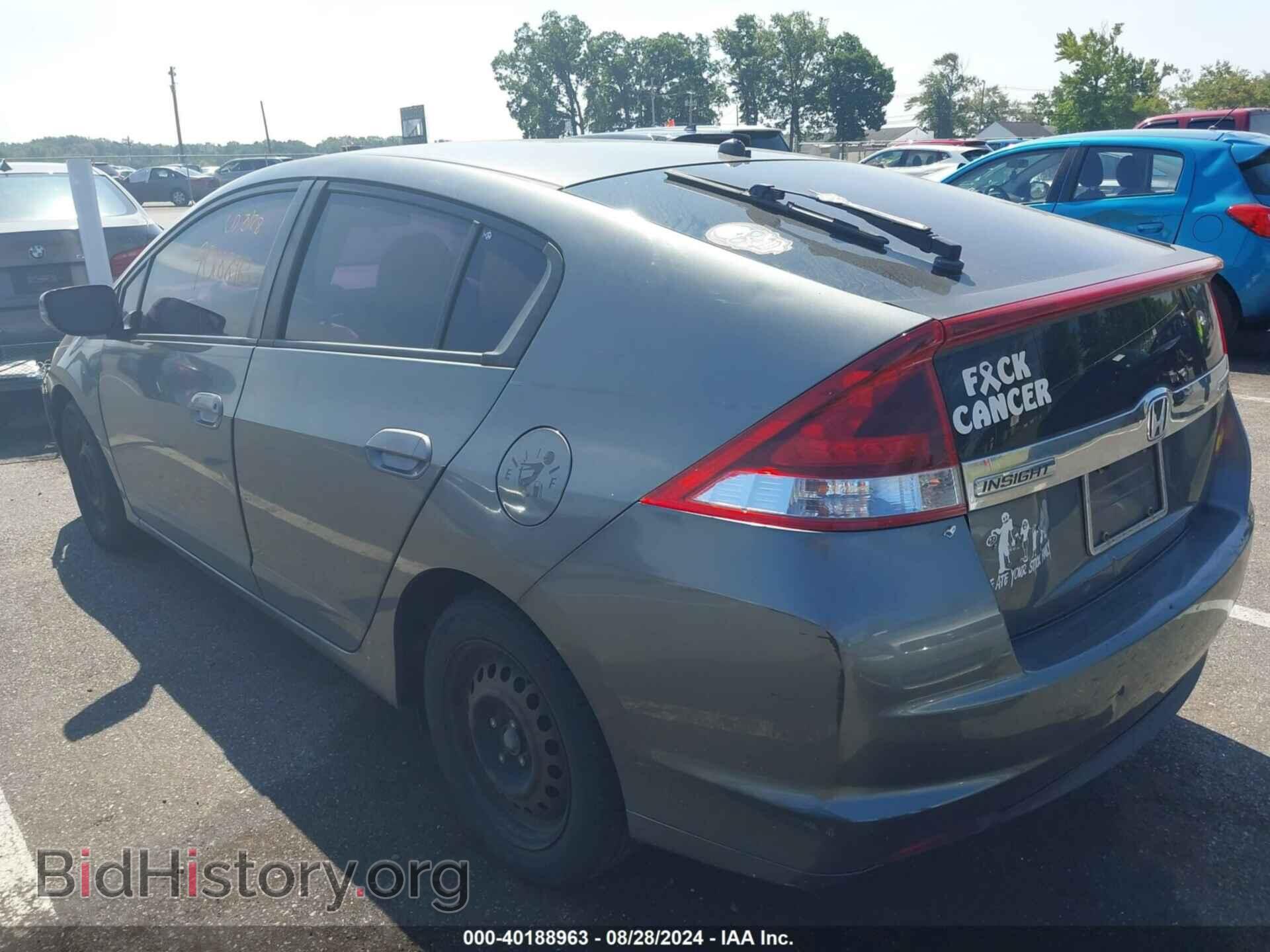 2012 HONDA INSIGHT - VIN: JHMZE2H56CS005117 - Фото 3