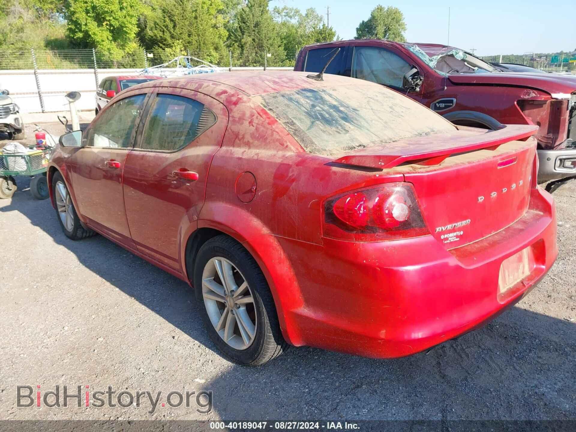 2012 DODGE AVENGER - VIN: 1C3CDZAG8CN287245 - Photo 3