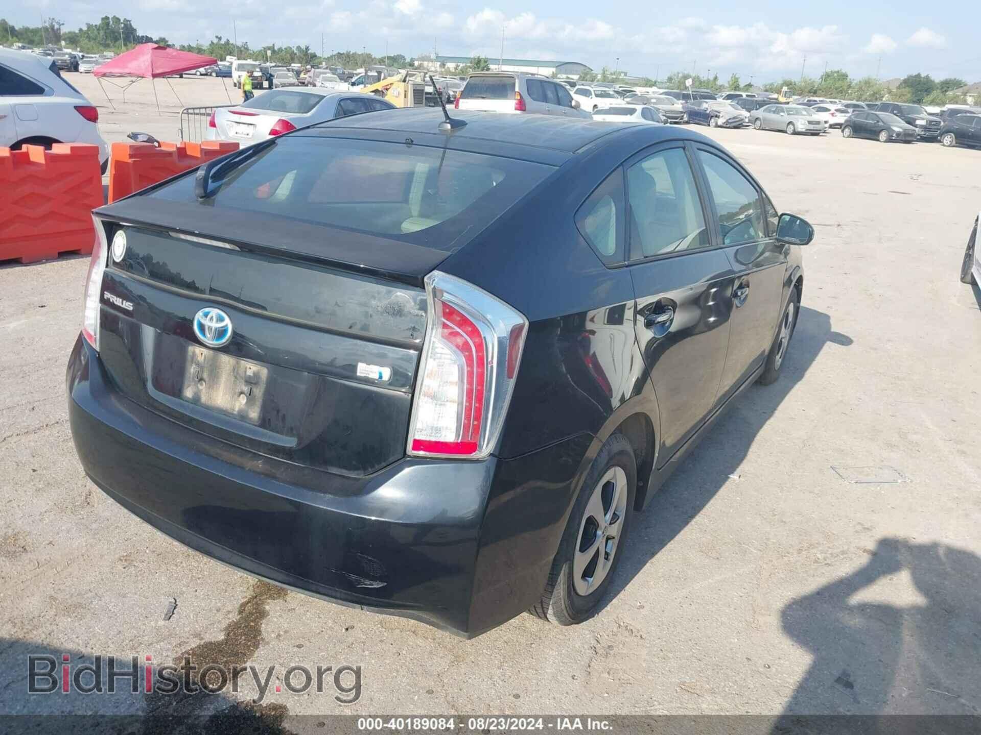 2012 TOYOTA PRIUS - VIN: JTDKN3DUXC1542617 - Фото 4