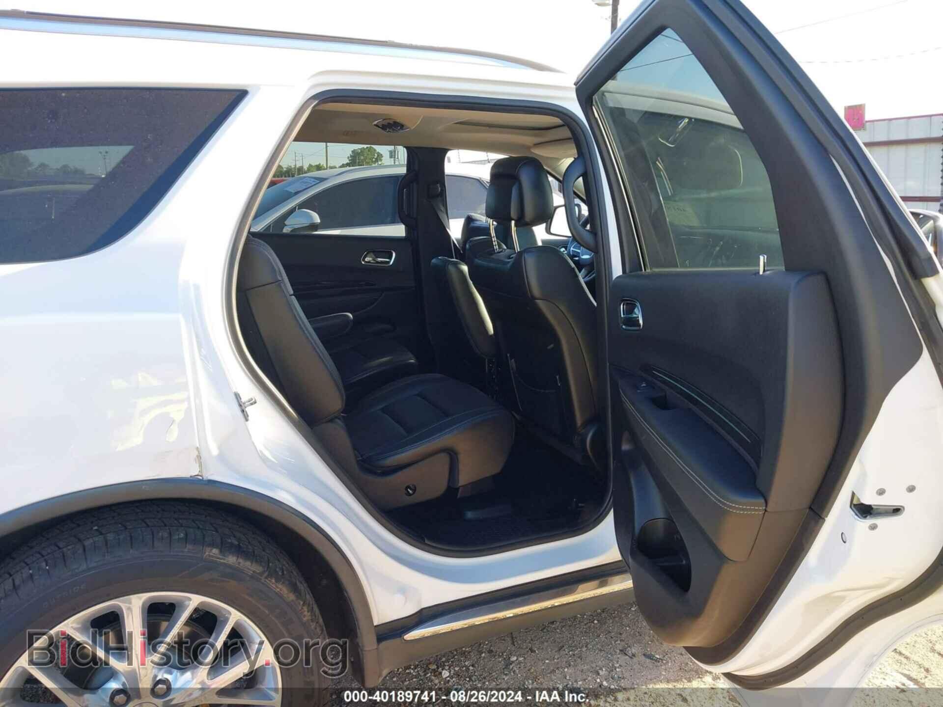 2014 DODGE DURANGO - VIN: 1C4RDHEG7EC592096 - Photo 8