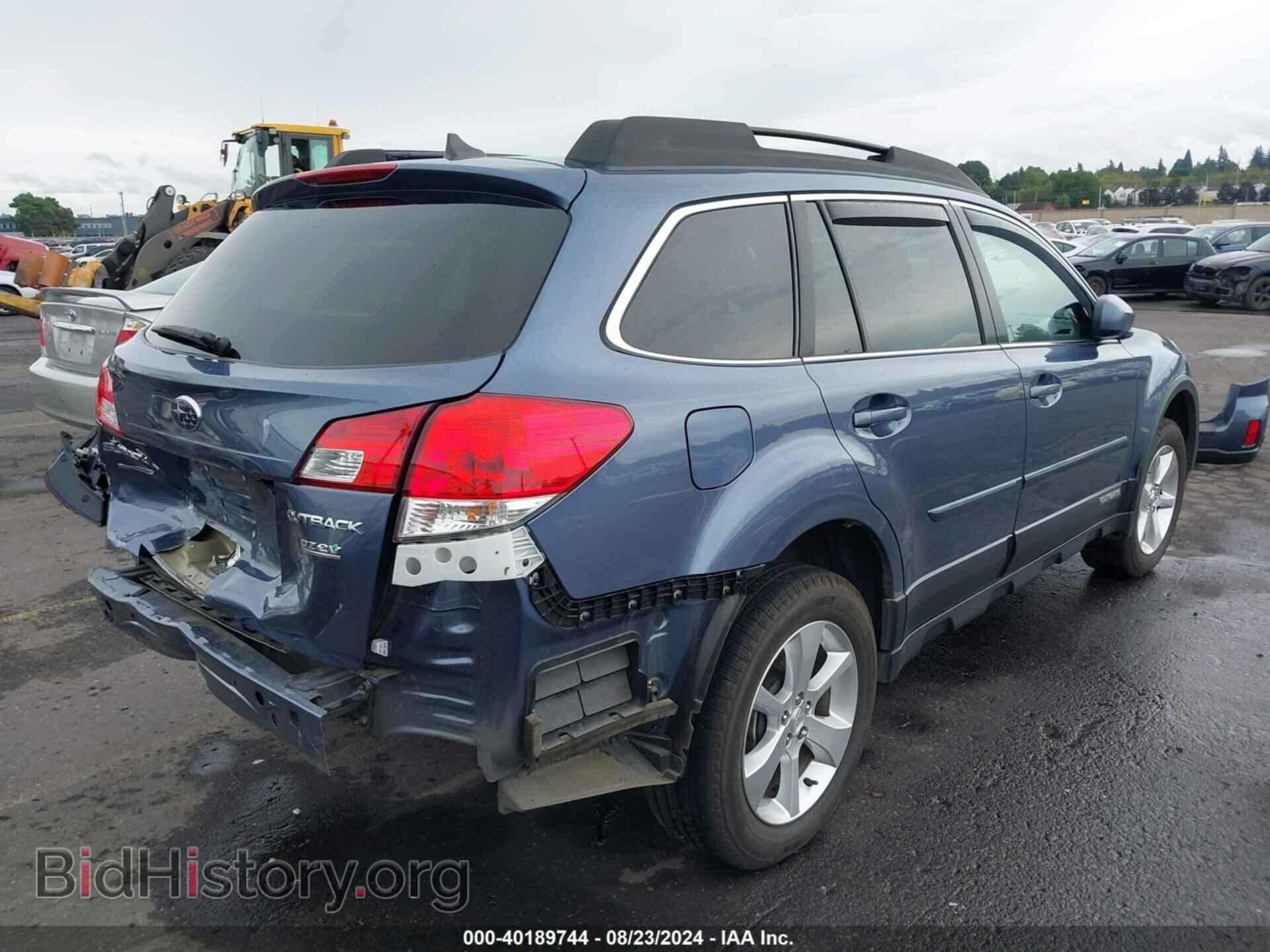 2014 SUBARU OUTBACK - VIN: 4S4BRBLCXE3295321 - Фото 4