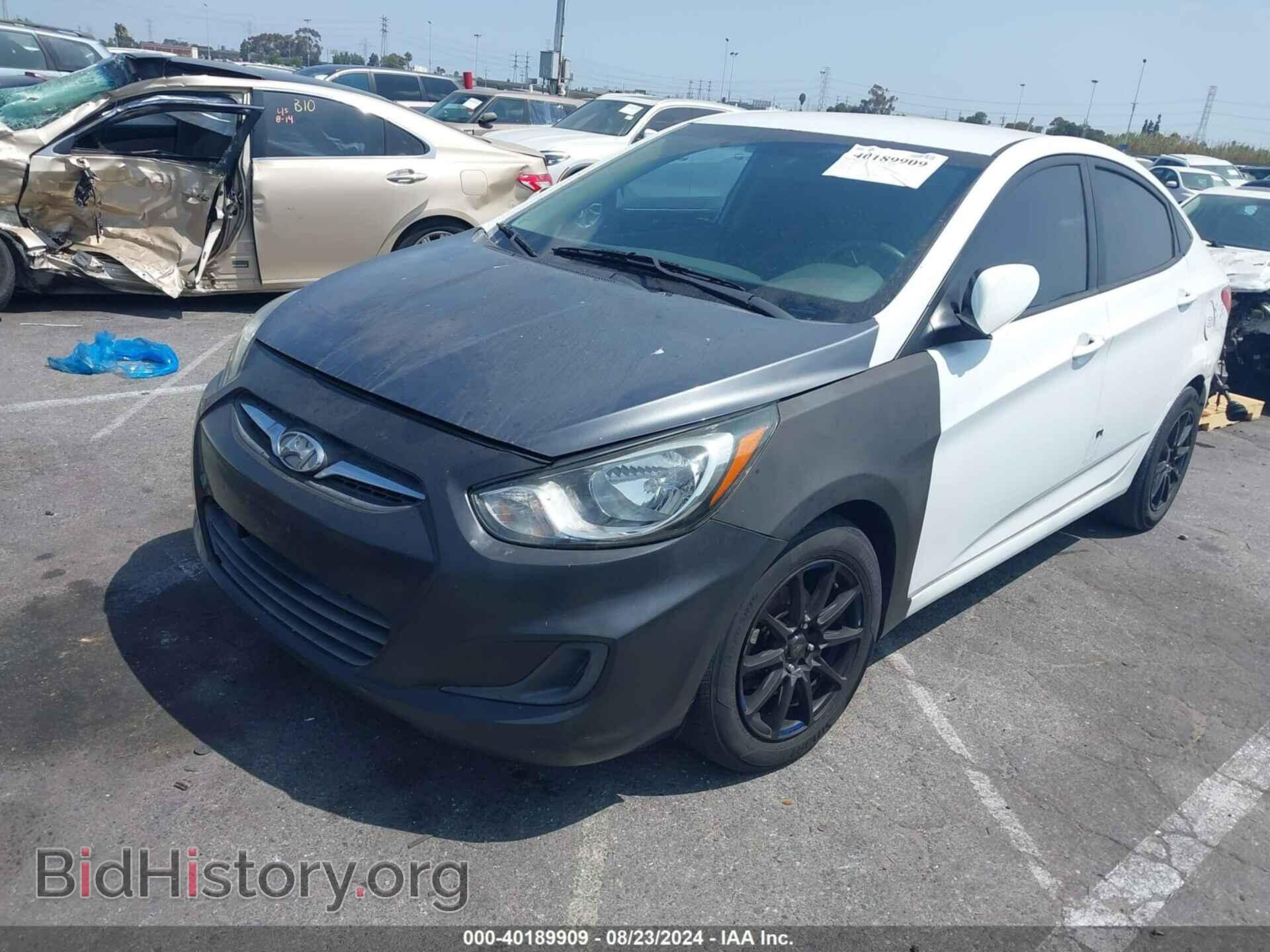 2014 HYUNDAI ACCENT - VIN: KMHCT4AE6EU701790 - Фото 2
