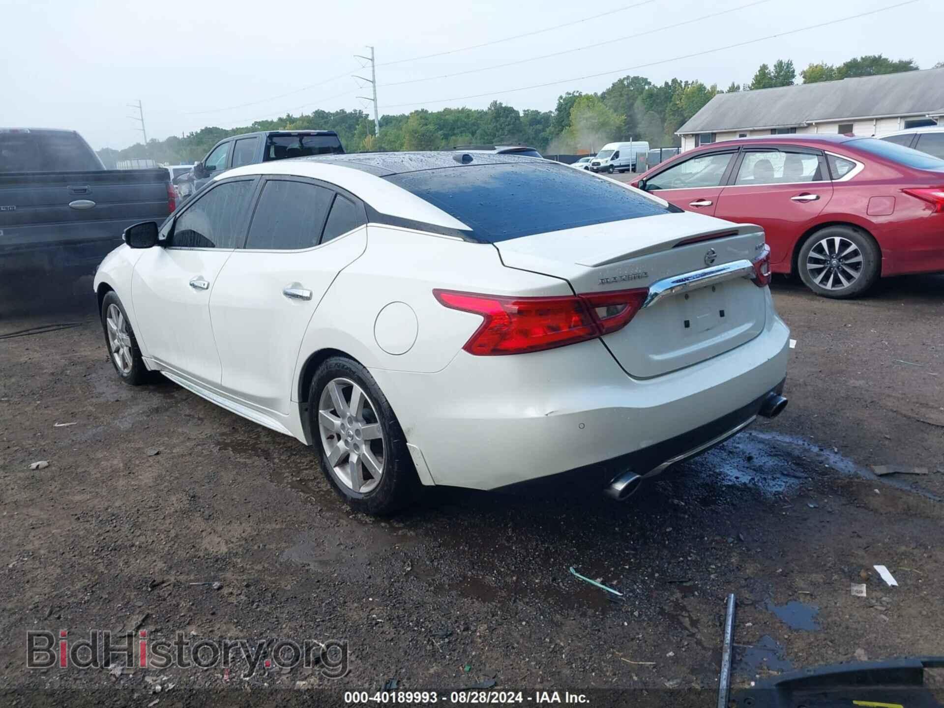 2017 NISSAN MAXIMA - VIN: 1N4AA6AP1HC394219 - Фото 3