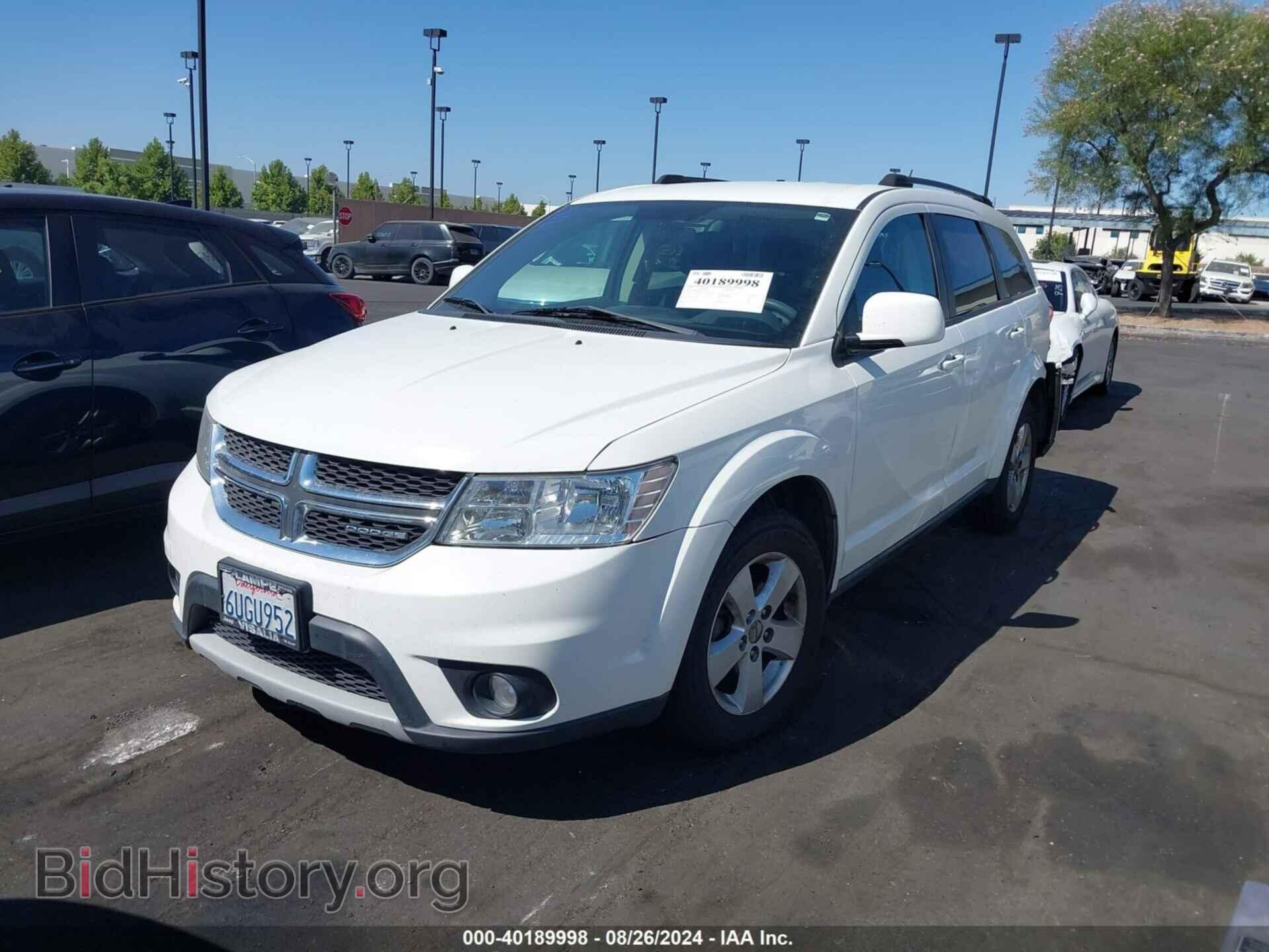 2012 DODGE JOURNEY - VIN: 3C4PDCBG7CT181328 - Фото 2
