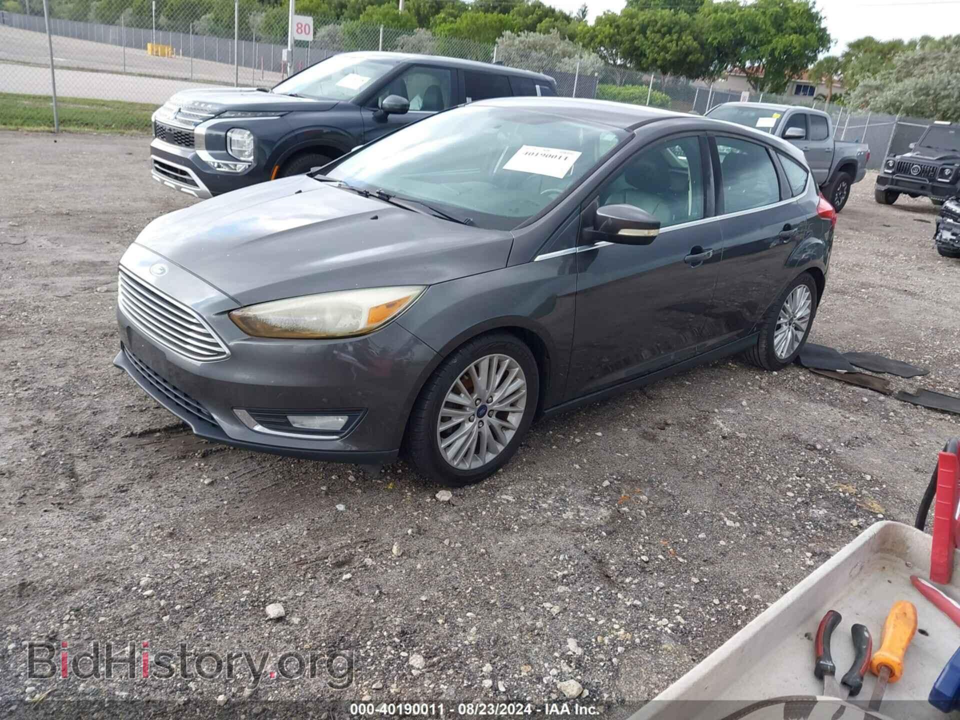 2015 FORD FOCUS - VIN: 1FADP3N23FL267722 - Фото 2