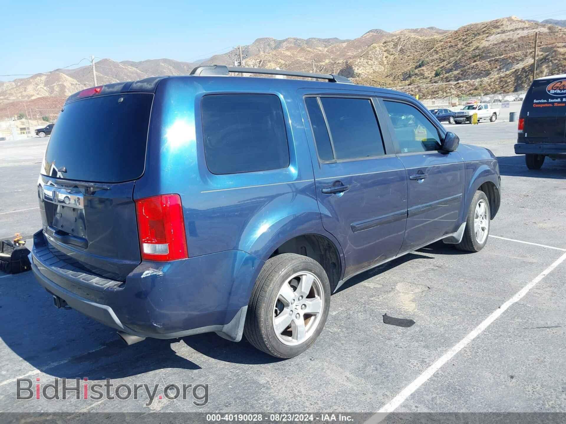 2009 HONDA PILOT - VIN: 5FNYF38499B022278 - Фото 4