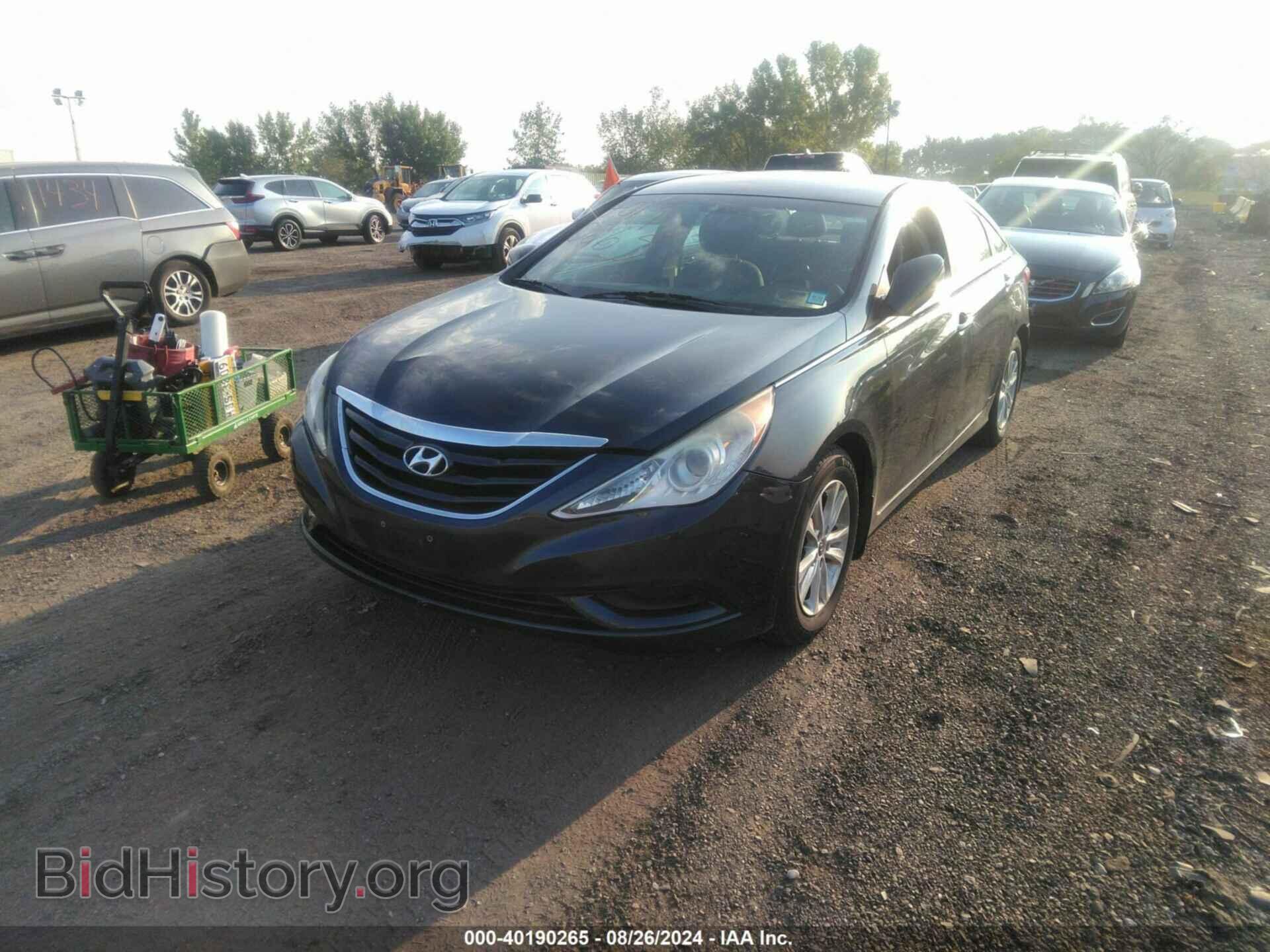 2012 HYUNDAI SONATA - VIN: 5NPEB4ACXCH483827 - Фото 2