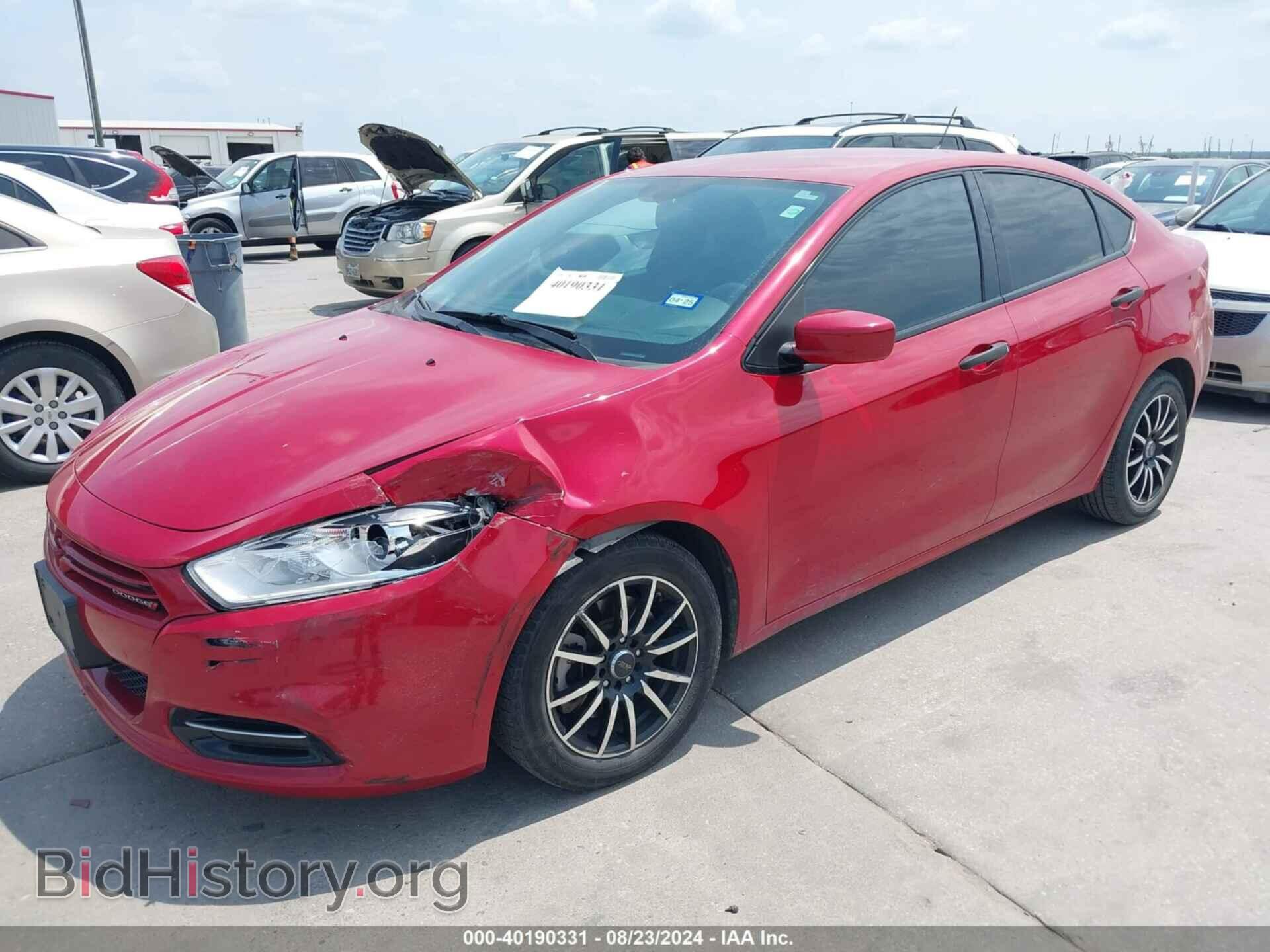 2013 DODGE DART - VIN: 1C3CDFAA7DD104192 - Photo 2
