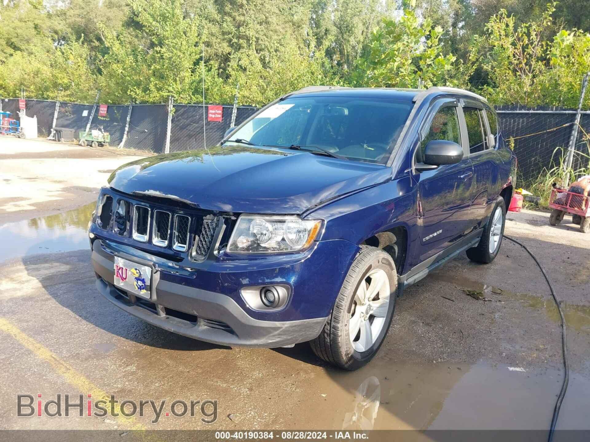 2016 JEEP COMPASS - VIN: 1C4NJDBB1GD718622 - Фото 2