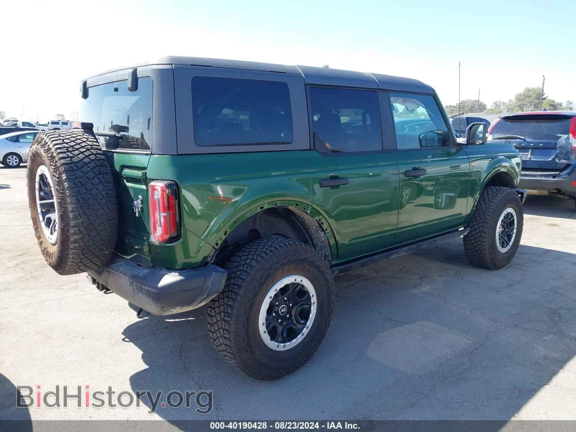 2023 FORD BRONCO - VIN: 1FMEE5DP8PLC01337 - Фото 4