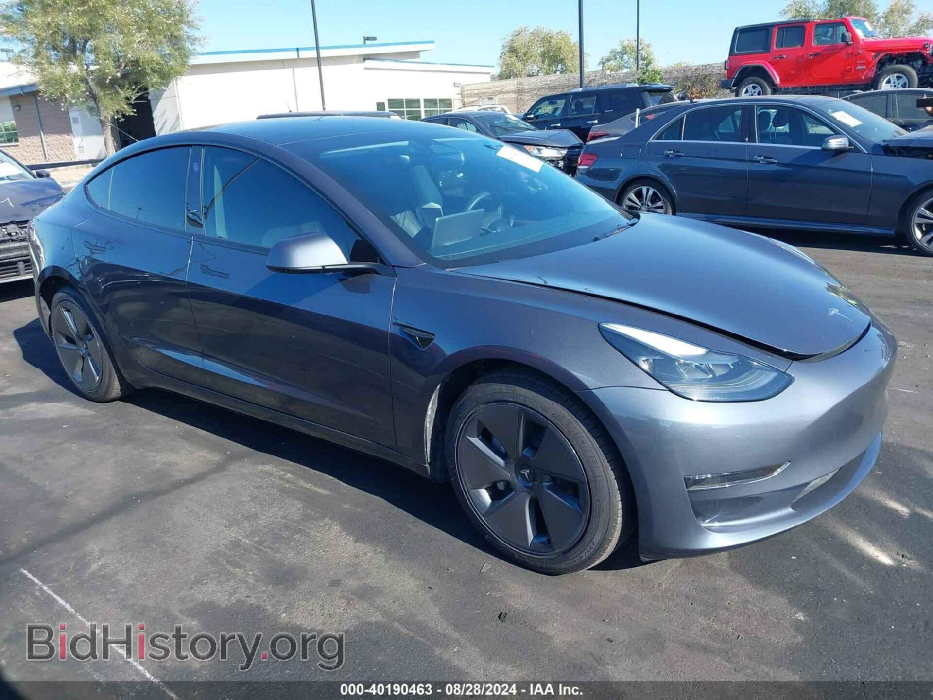 Photo 5YJ3E1EA8PF691196 - TESLA MODEL 3 2023