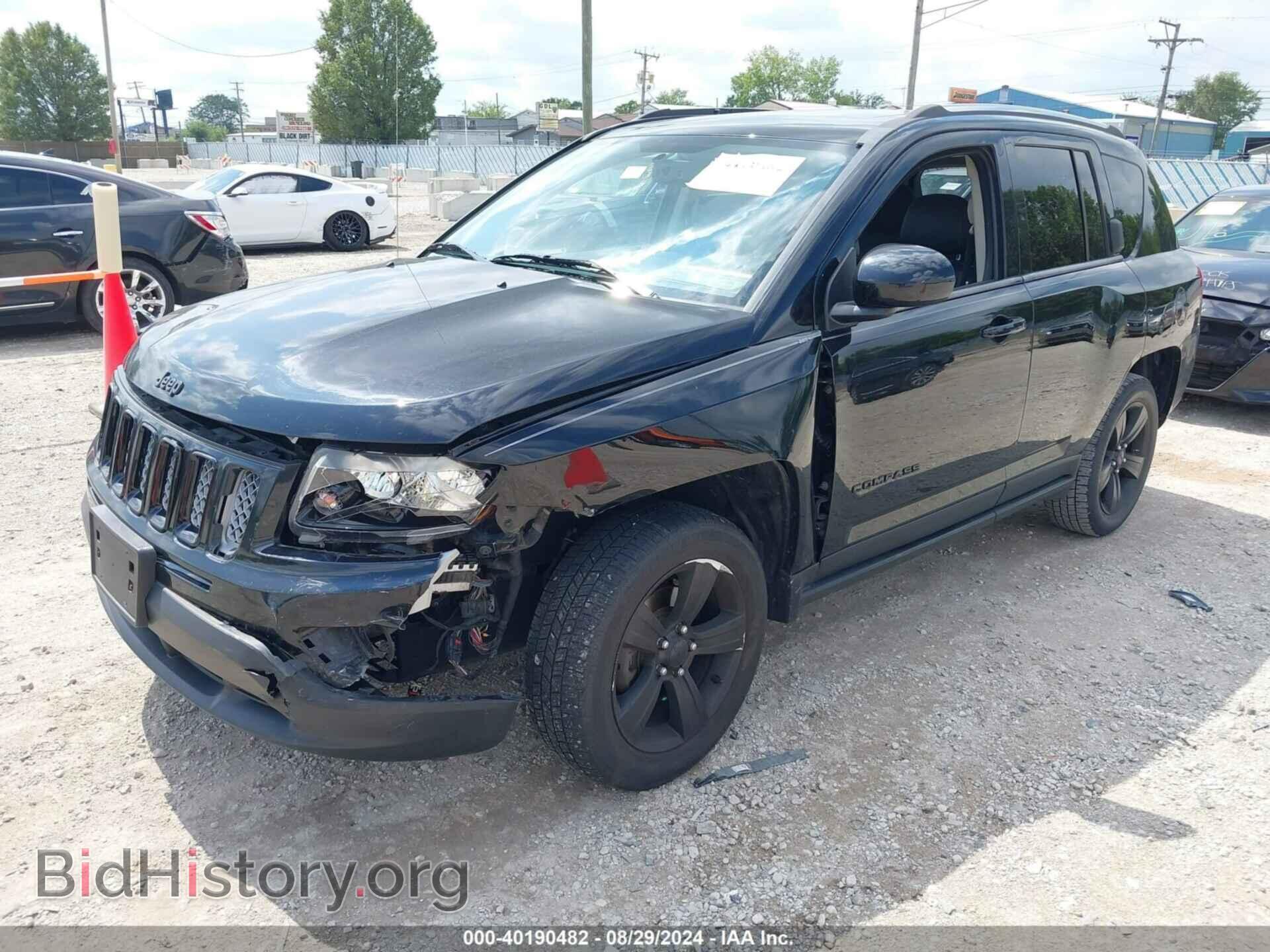 2014 JEEP COMPASS - VIN: 1C4NJDEB9ED501229 - Фото 2