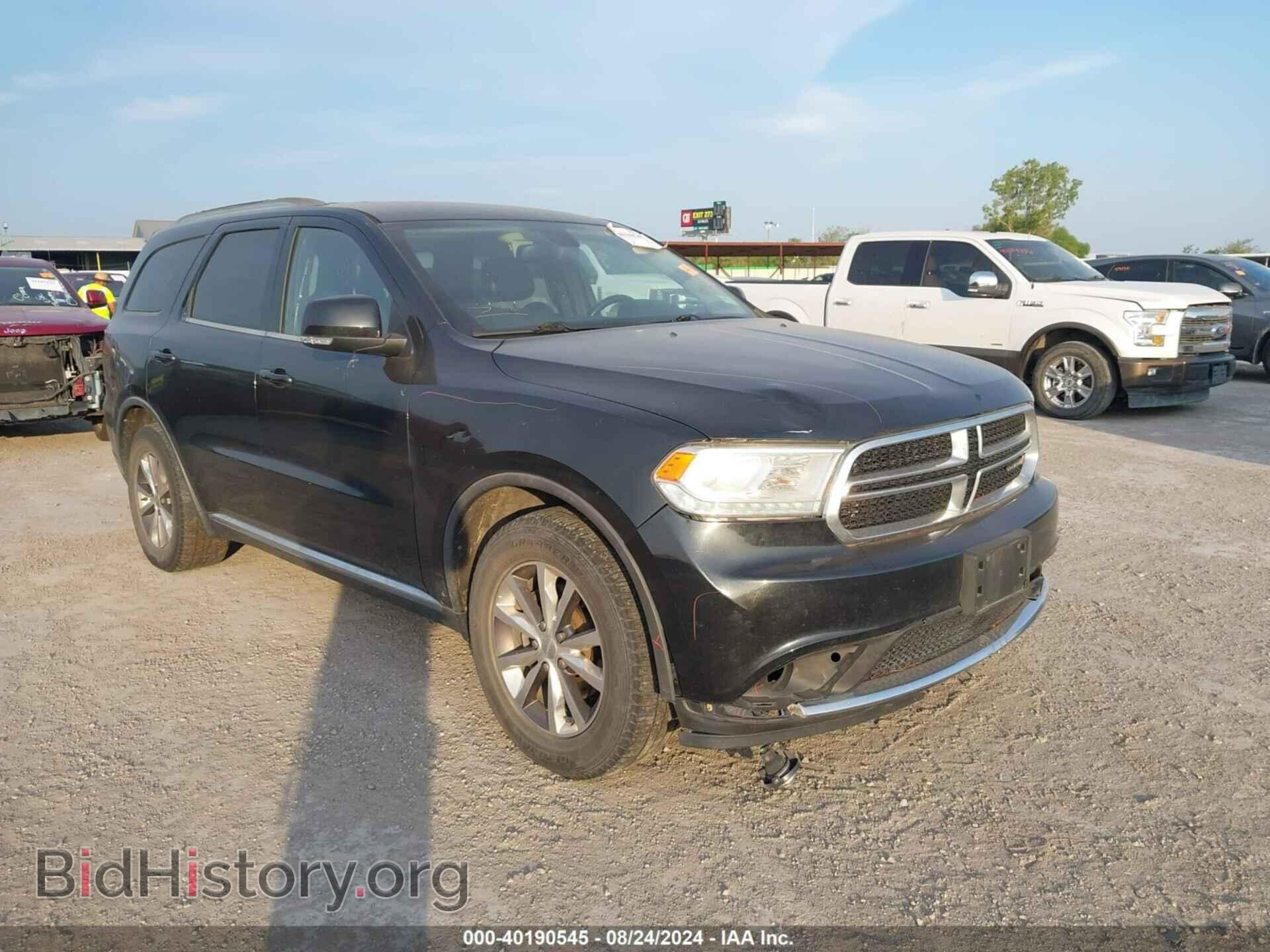 Photo 1C4RDHDG1GC308255 - DODGE DURANGO 2016