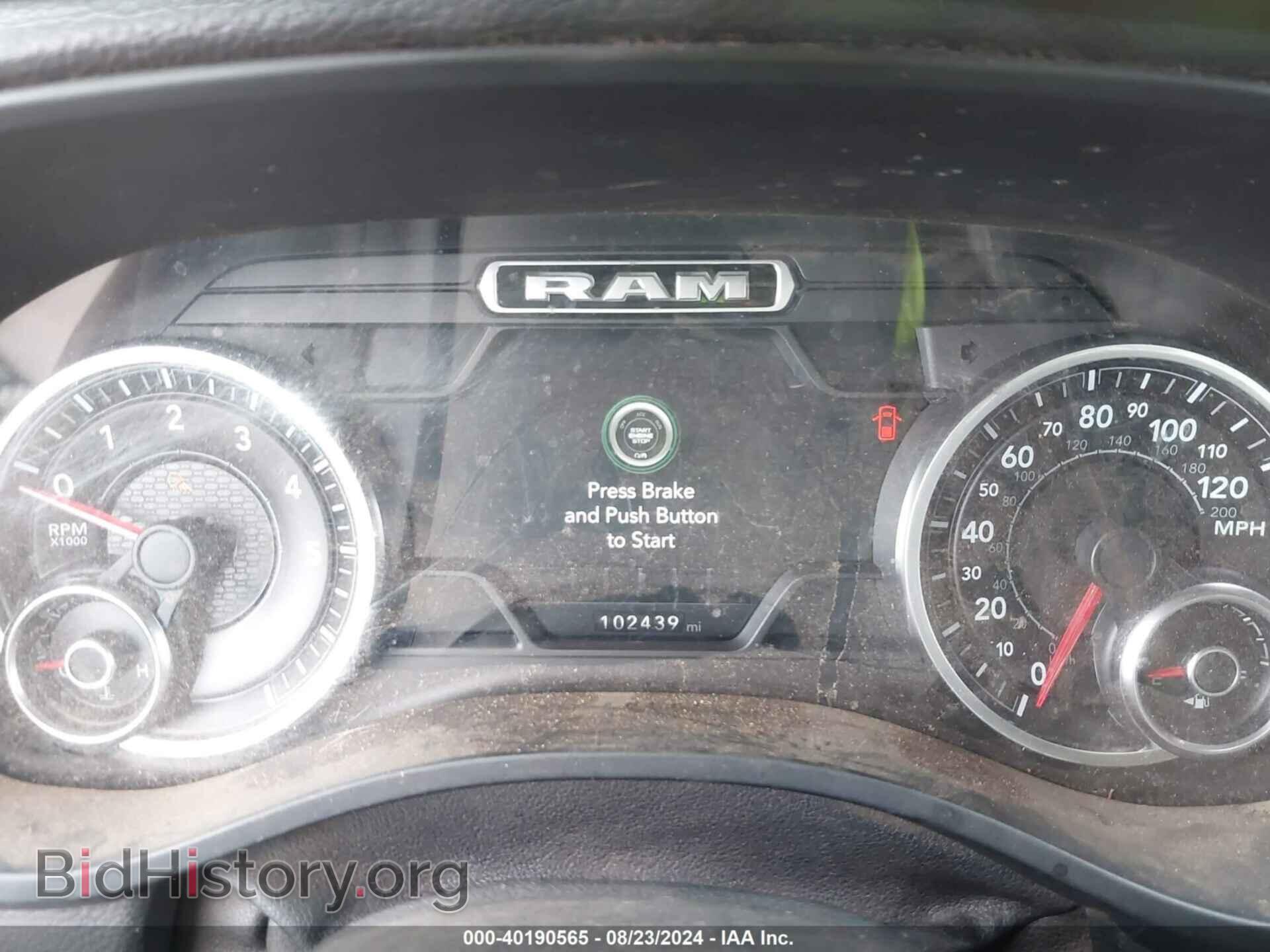 2019 RAM 1500 - VIN: 1C6SRFJT5KN587447 - Фото 7