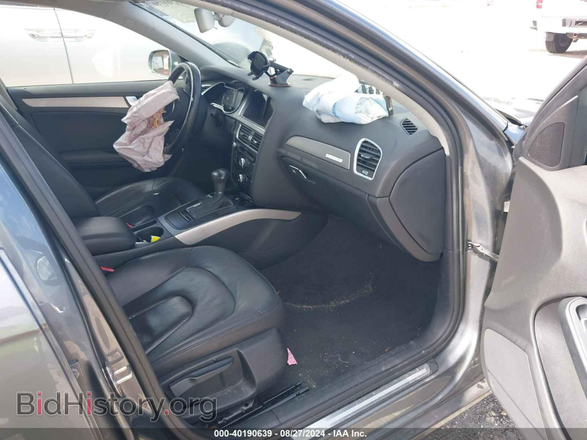 2013 AUDI A4 - VIN: WAUBFCFLXDA180630 - Фото 5