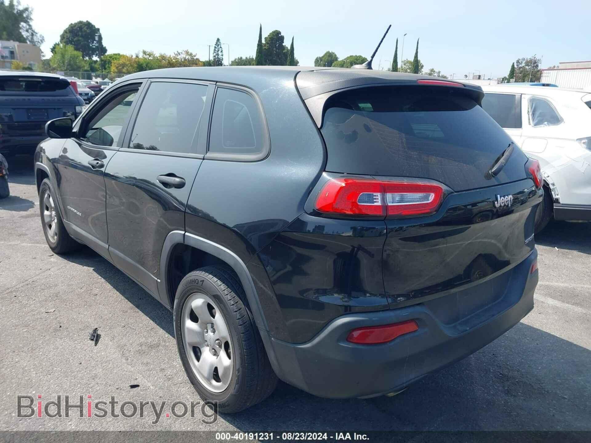 2014 JEEP CHEROKEE - VIN: 1C4PJLAB7EW302886 - Фото 3
