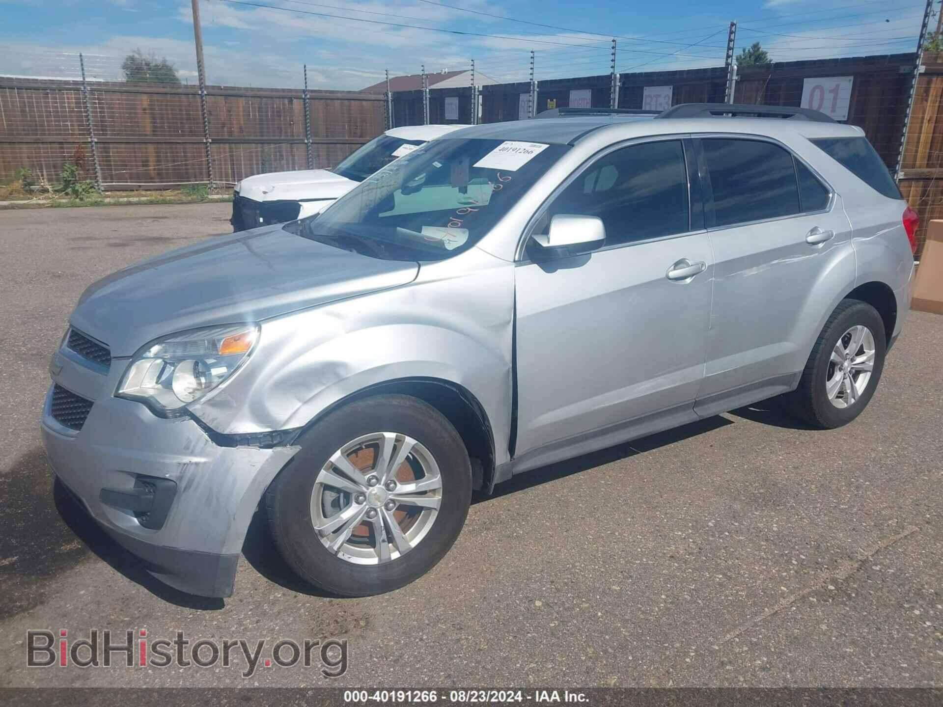2011 CHEVROLET EQUINOX - VIN: 2GNALDEC2B1237951 - Фото 2