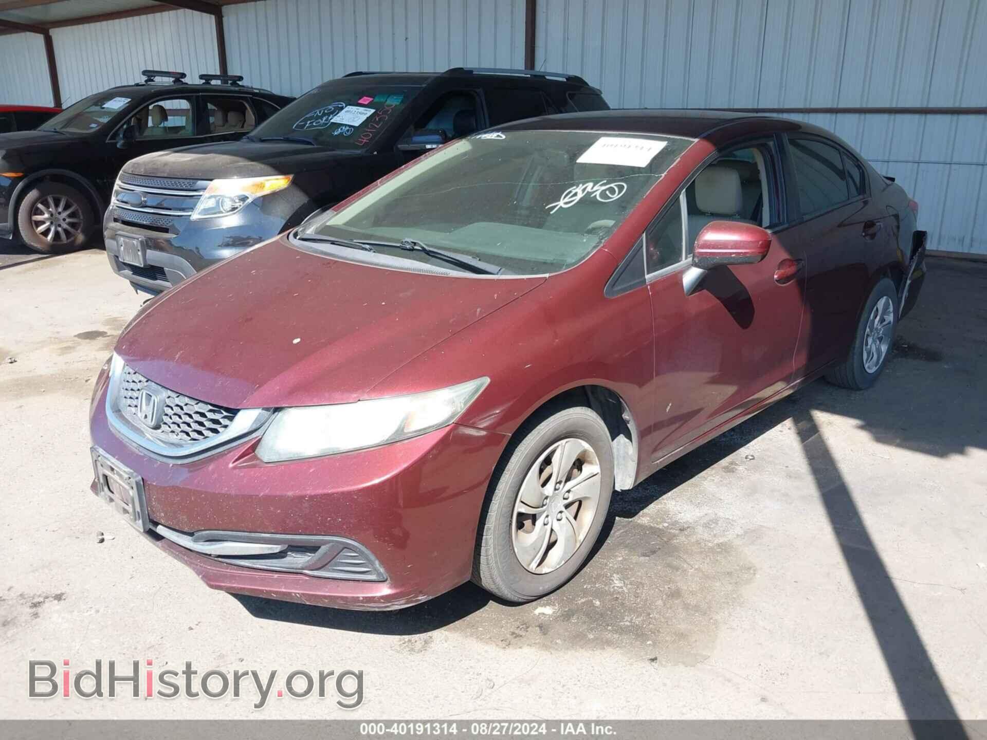2015 HONDA CIVIC - VIN: 19XFB2F51FE098300 - Фото 2