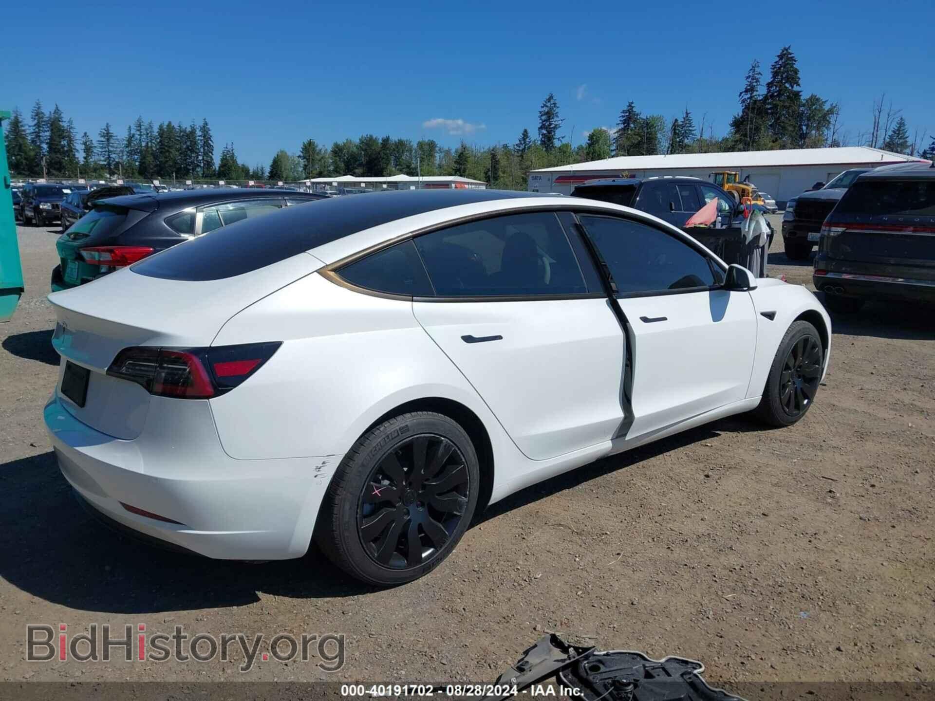 2021 TESLA MODEL 3 - VIN: 5YJ3E1EA9MF870827 - Фото 4