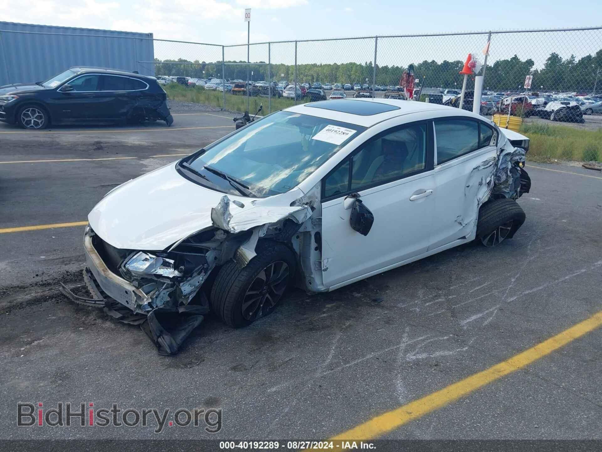 2013 HONDA CIVIC - VIN: 2HGFB2F83DH544069 - Photo 2