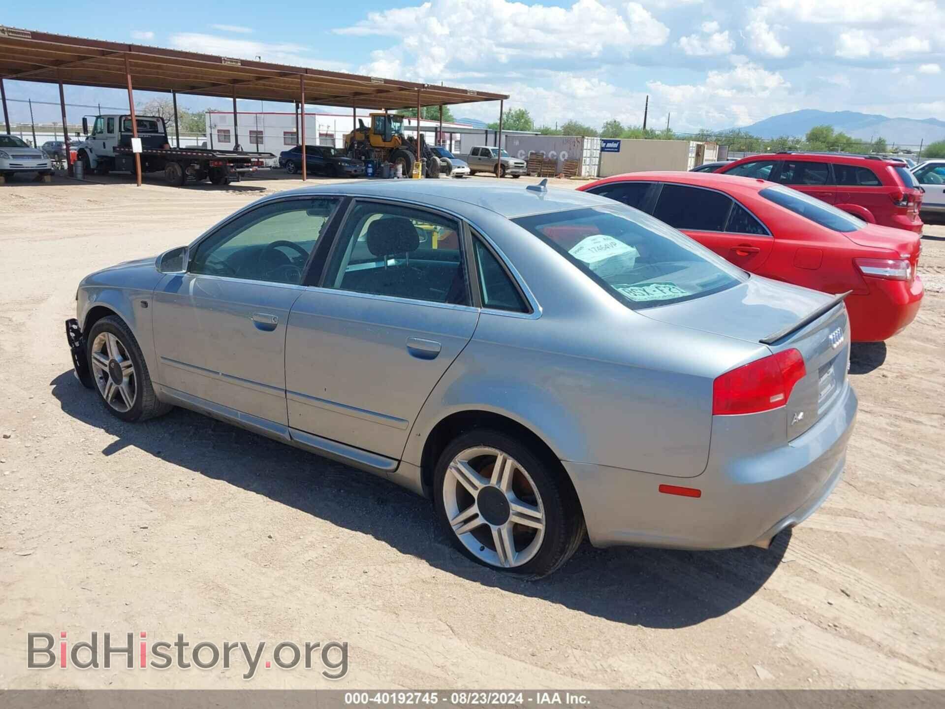 2008 AUDI A4 - VIN: WAUDF78E58A057127 - Фото 3
