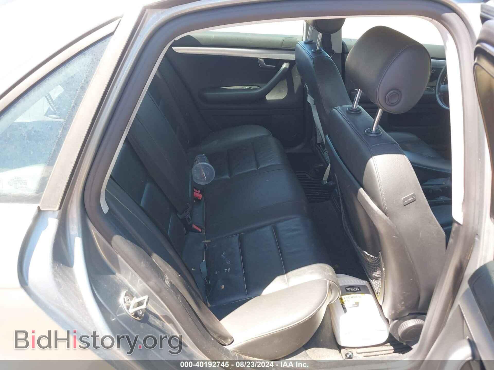 2008 AUDI A4 - VIN: WAUDF78E58A057127 - Фото 8