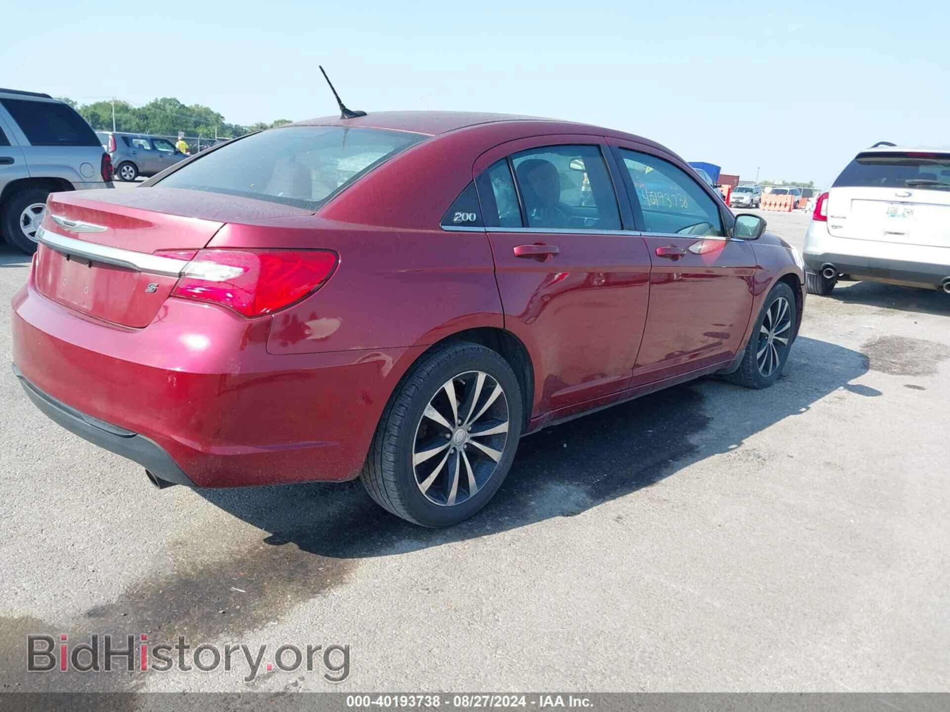 2013 CHRYSLER 200 - VIN: 1C3CCBBG2DN716907 - Фото 4