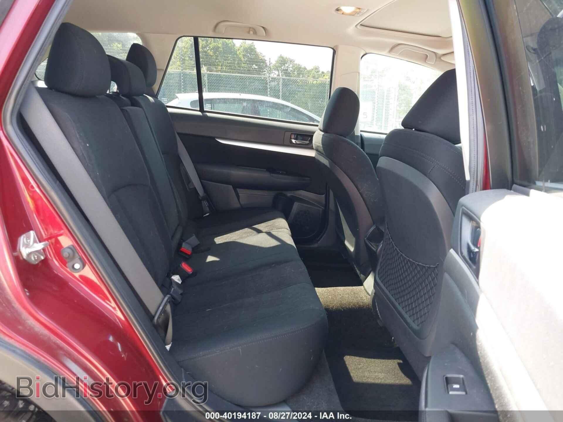 2014 SUBARU OUTBACK - VIN: 4S4BRBDC7E3207291 - Фото 8