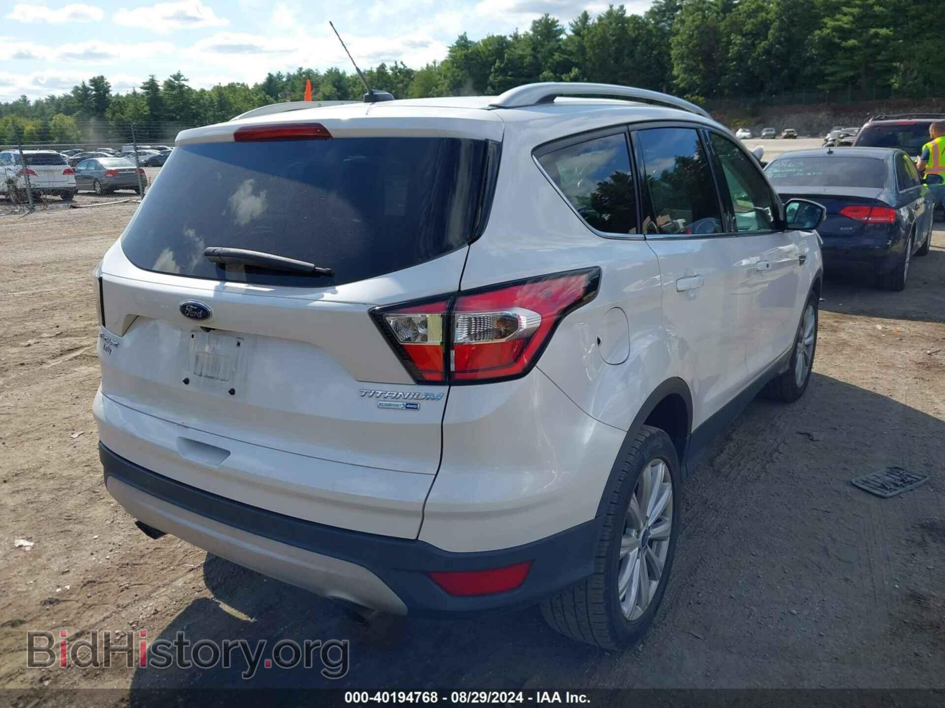 2017 FORD ESCAPE - VIN: 1FMCU9JD7HUE28090 - Фото 4