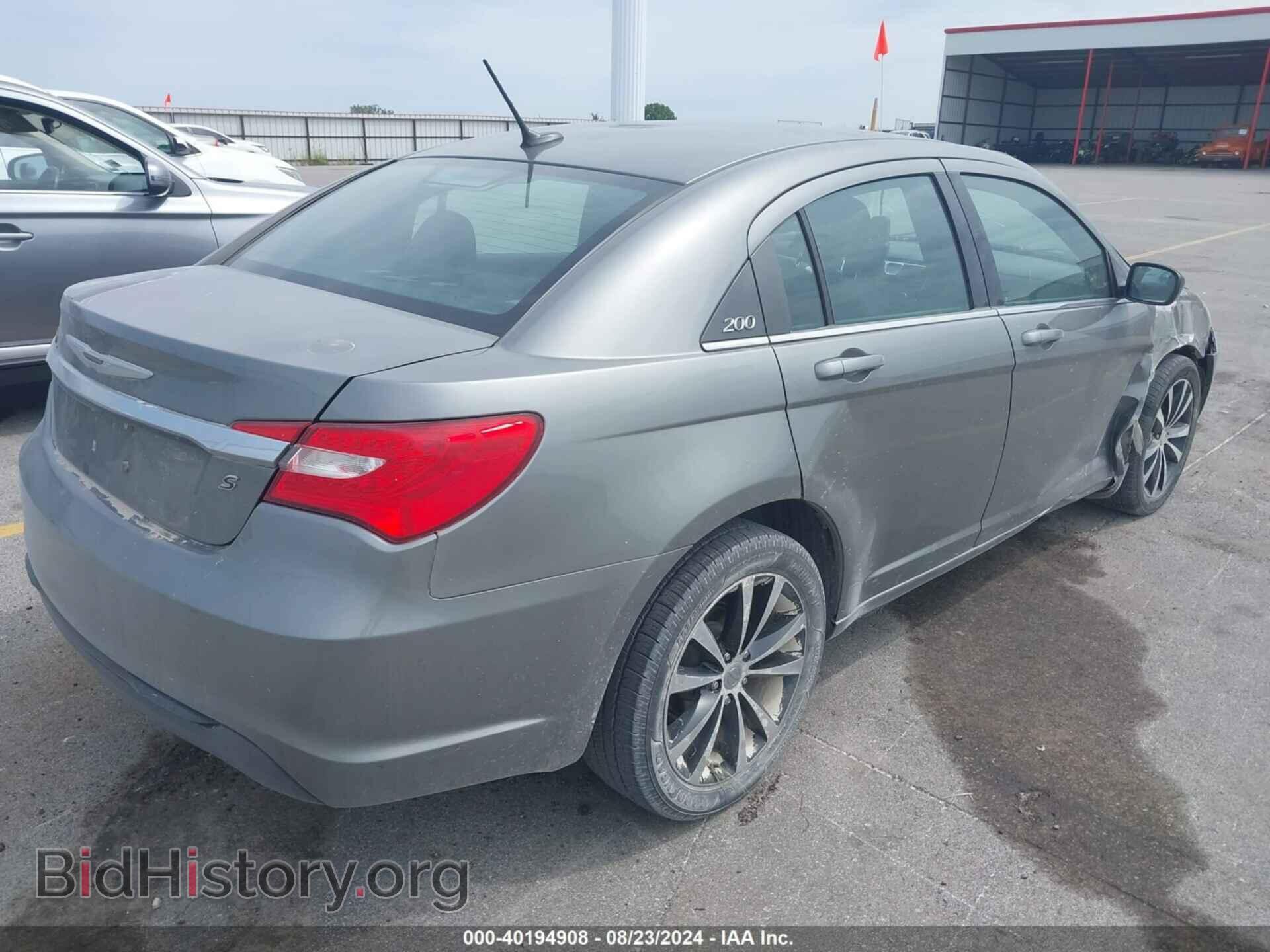 2013 CHRYSLER 200 - VIN: 1C3CCBBB5DN575027 - Фото 4