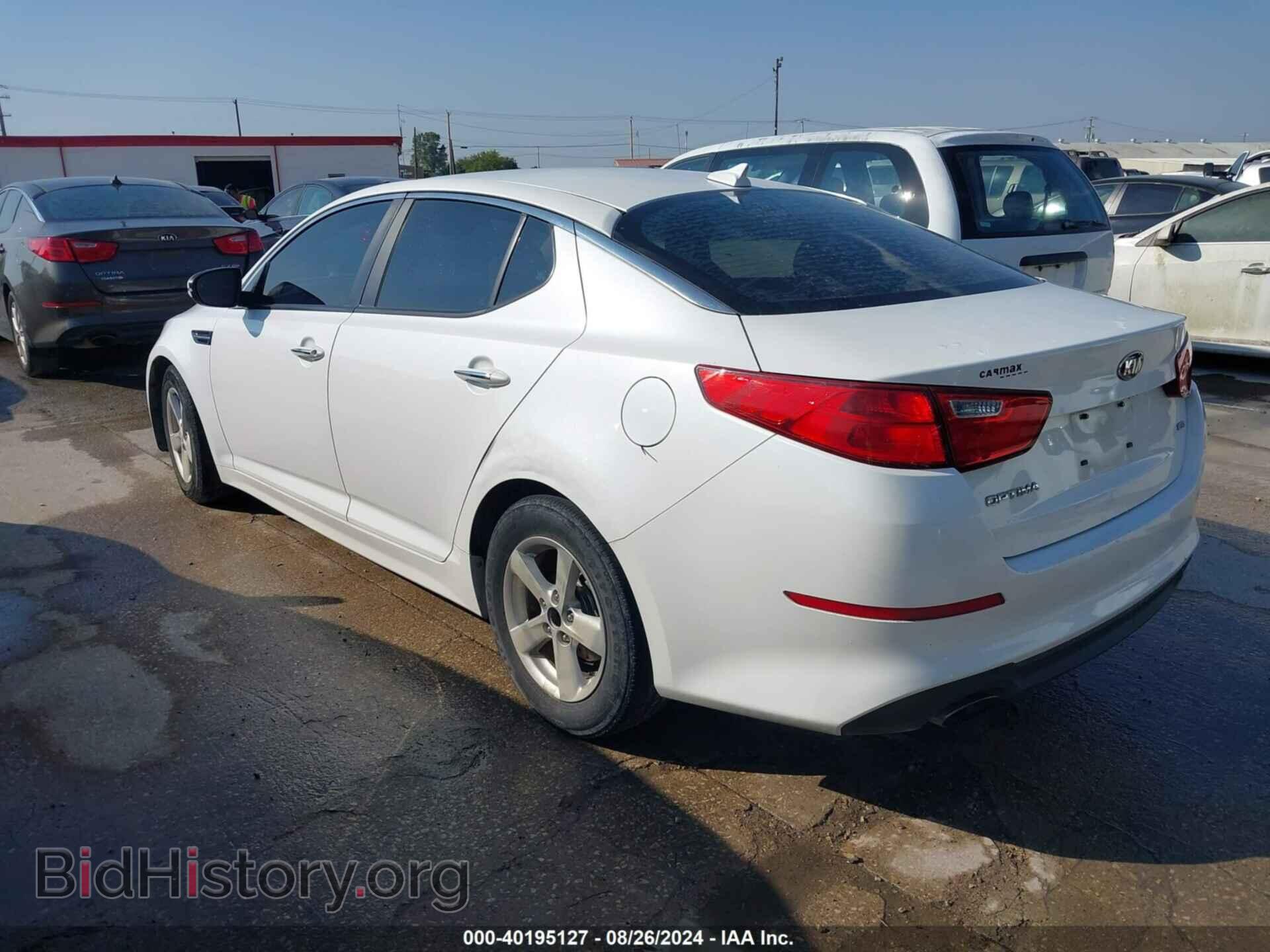 2015 KIA OPTIMA - VIN: KNAGM4A7XF5619252 - Фото 3