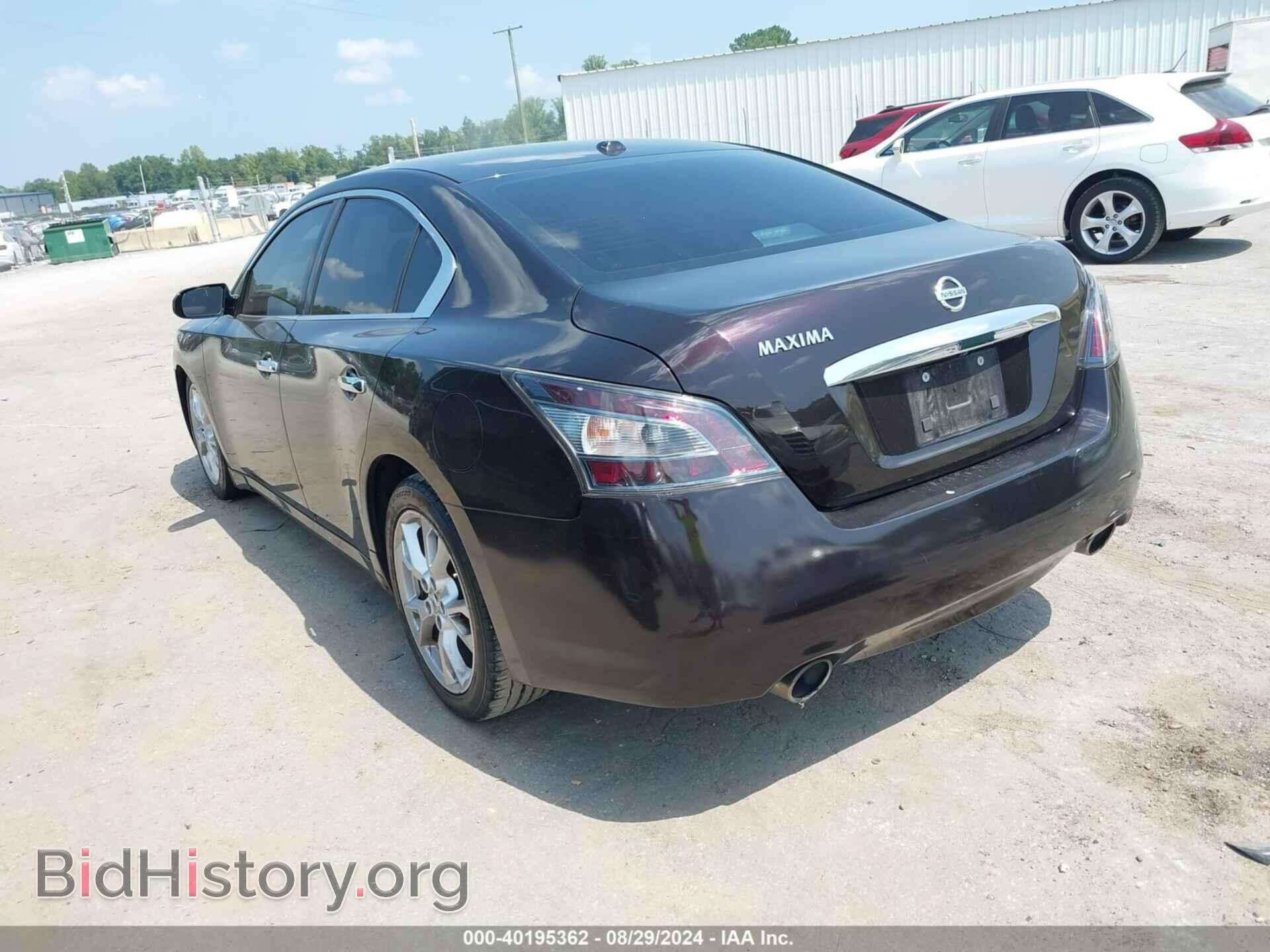 2014 NISSAN MAXIMA - VIN: 1N4AA5AP1EC473072 - Фото 3