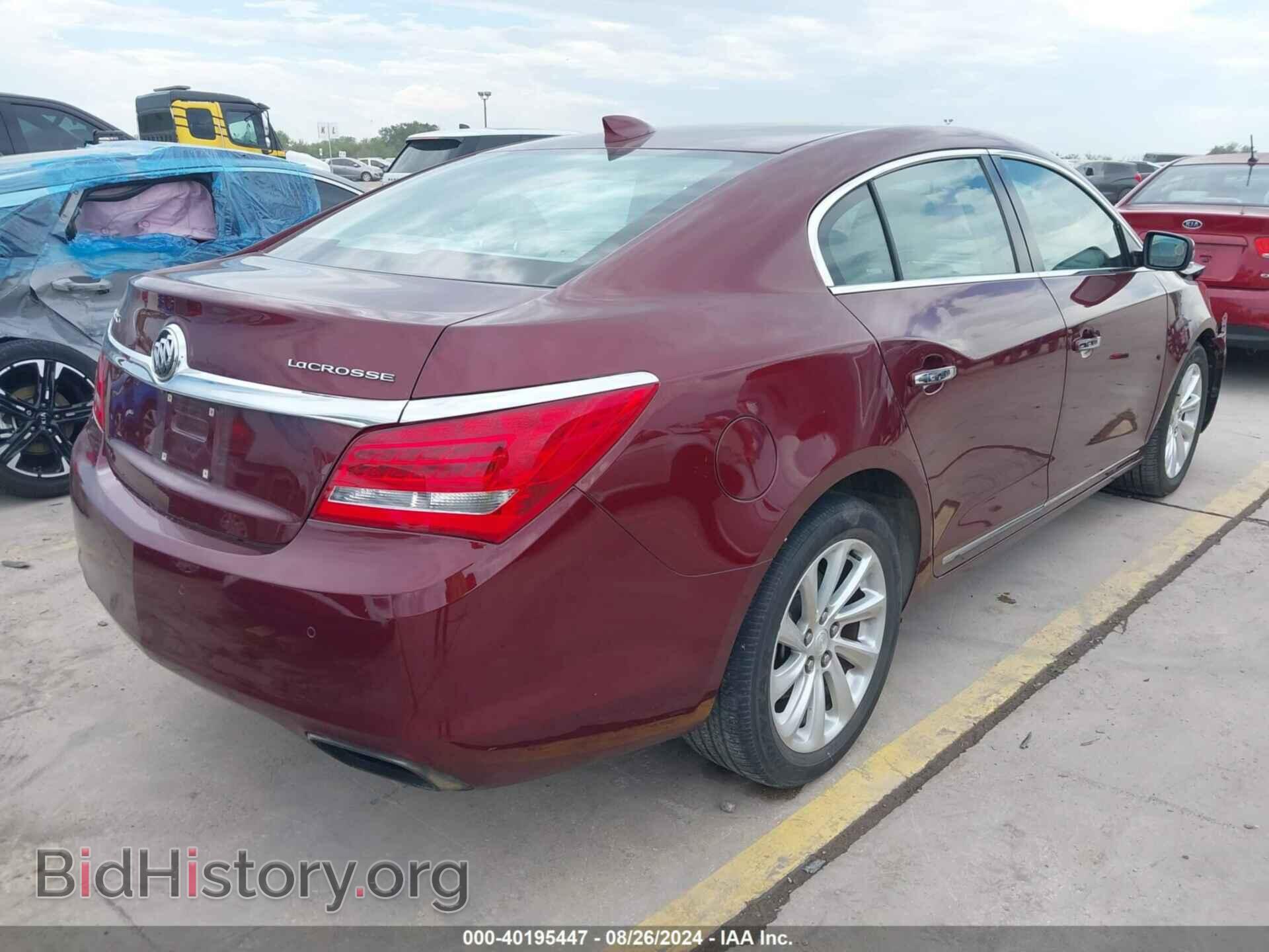 2016 BUICK LACROSSE - VIN: 1G4GB5G30GF102262 - Фото 4