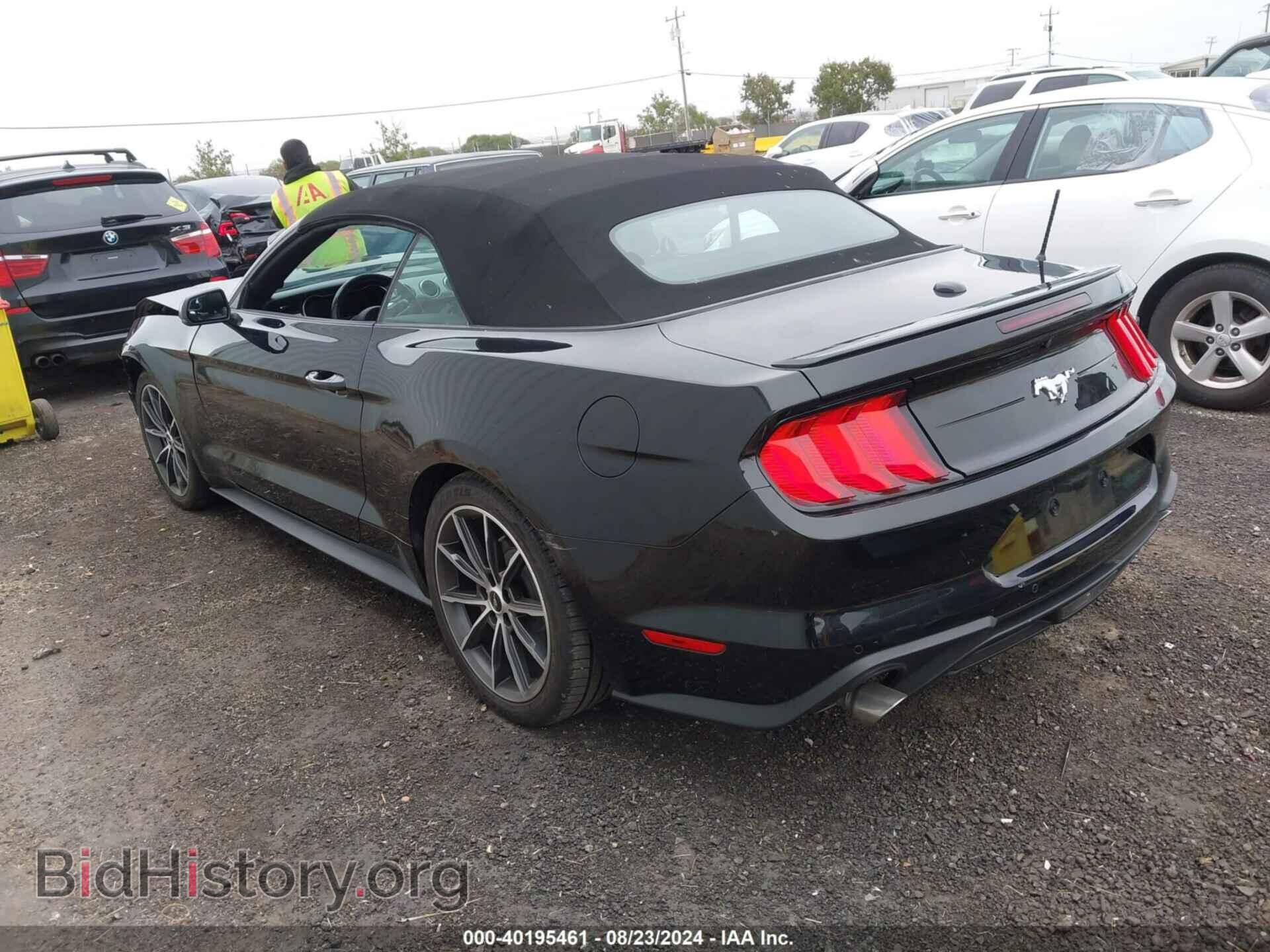 2018 FORD MUSTANG - VIN: 1FATP8UH3J5124944 - Фото 3
