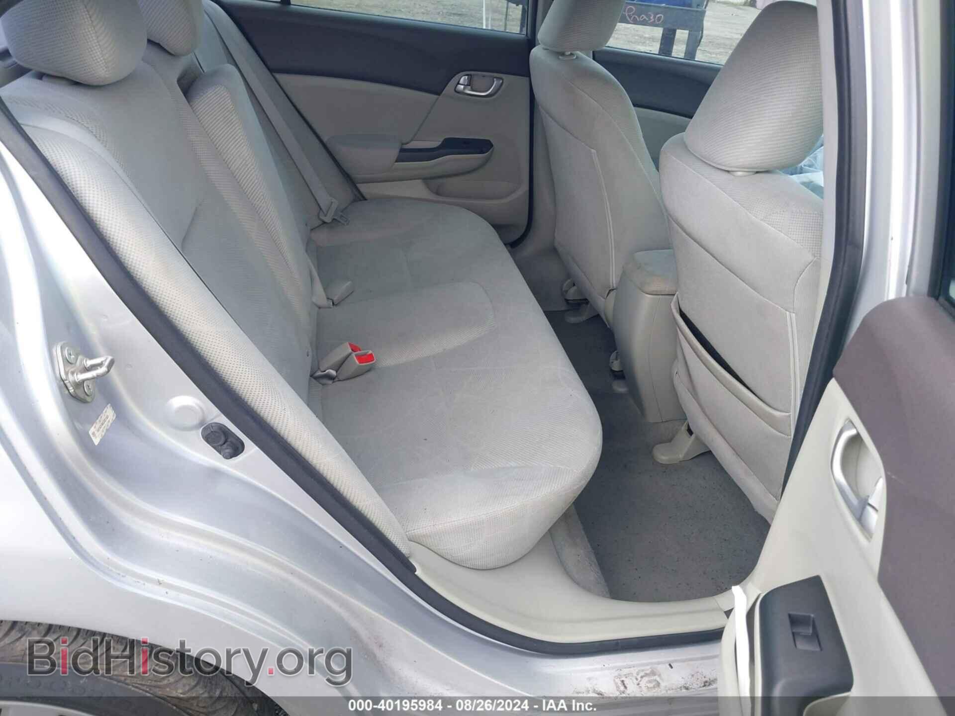 2012 HONDA CIVIC - VIN: 19XFB2F80CE021925 - Фото 8