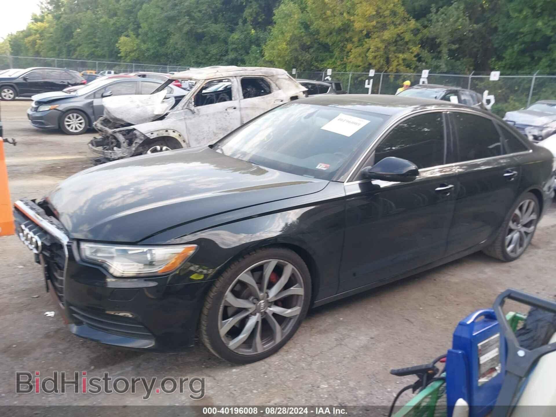 2014 AUDI A6 - VIN: WAUGFAFC0EN095574 - Фото 2