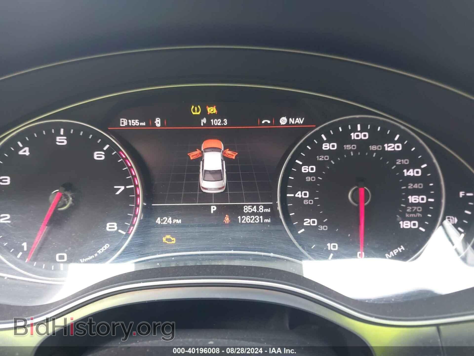 2014 AUDI A6 - VIN: WAUGFAFC0EN095574 - Фото 7