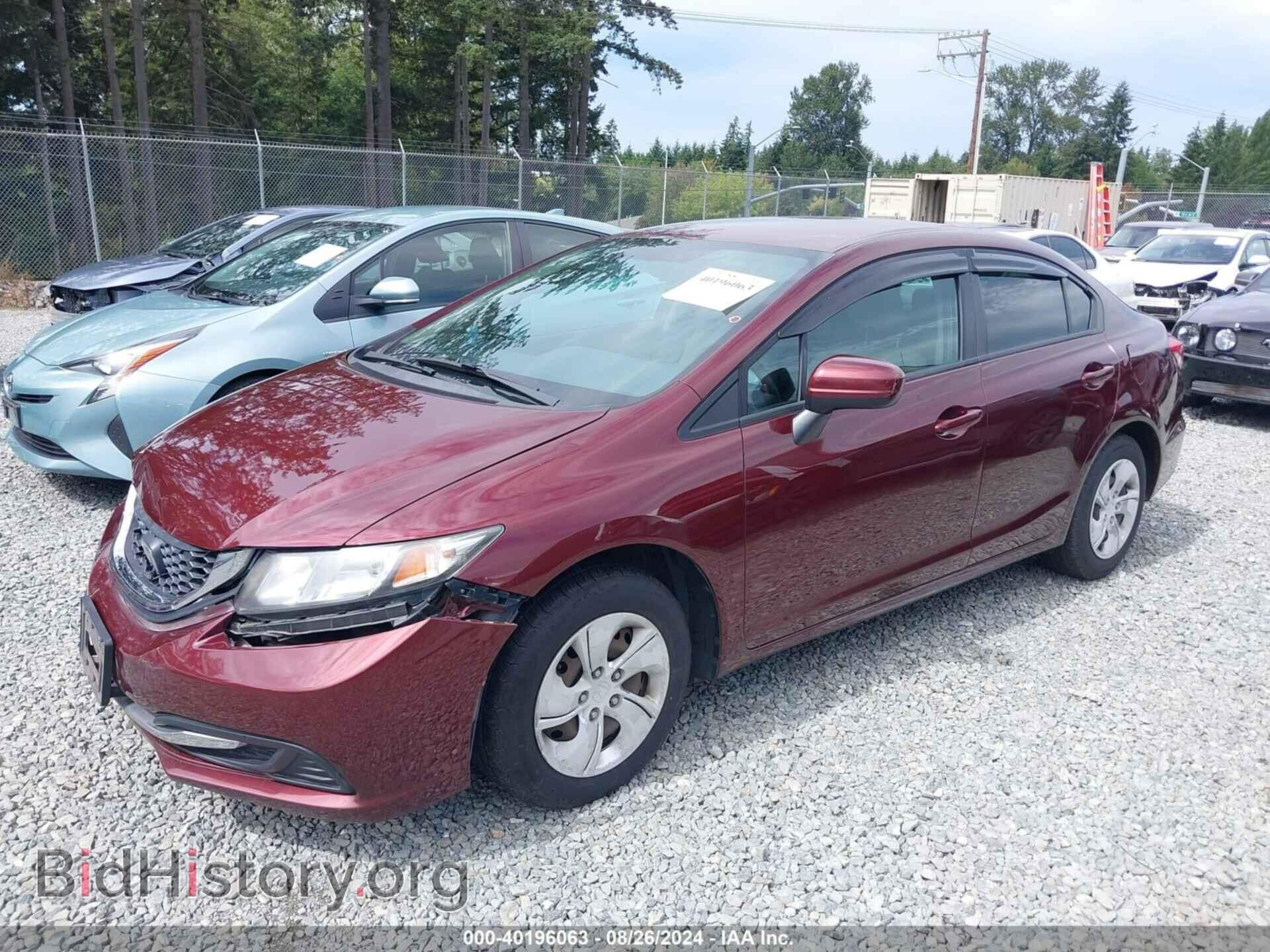 2014 HONDA CIVIC - VIN: 19XFB2F57EE241068 - Фото 2