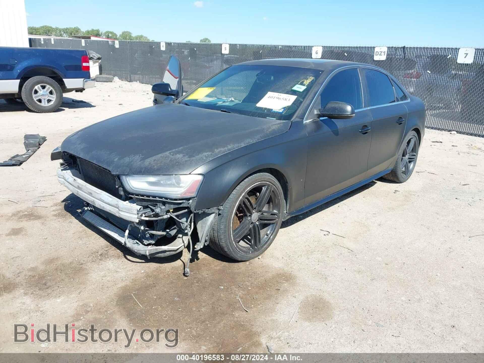 2013 AUDI A4 - VIN: WAUKFAFL4DN015671 - Фото 2