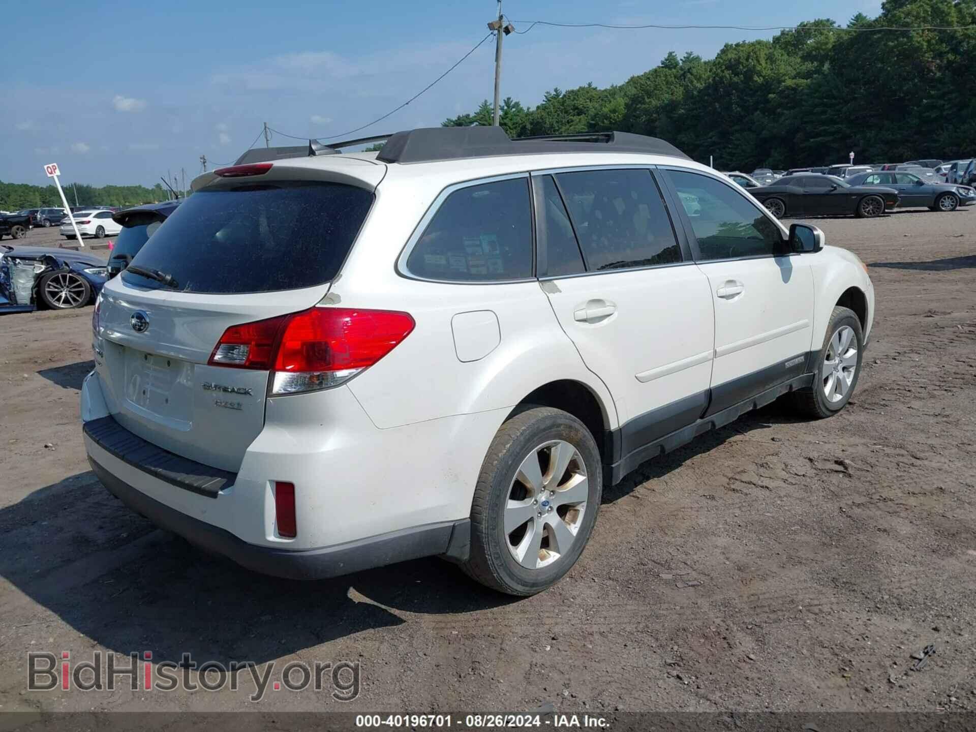 2012 SUBARU OUTBACK - VIN: 4S4BRBLC0C3282087 - Фото 4