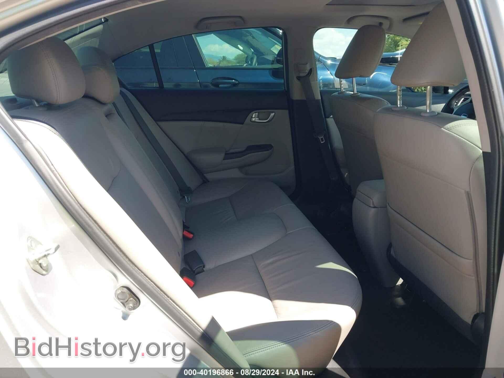 2013 HONDA CIVIC - VIN: 19XFB2F94DE077215 - Фото 8