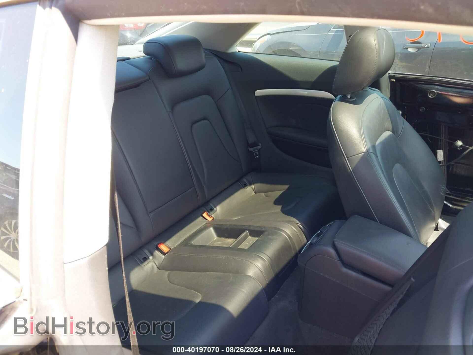 2012 AUDI A5 - VIN: WAULFAFR5CA029237 - Фото 8