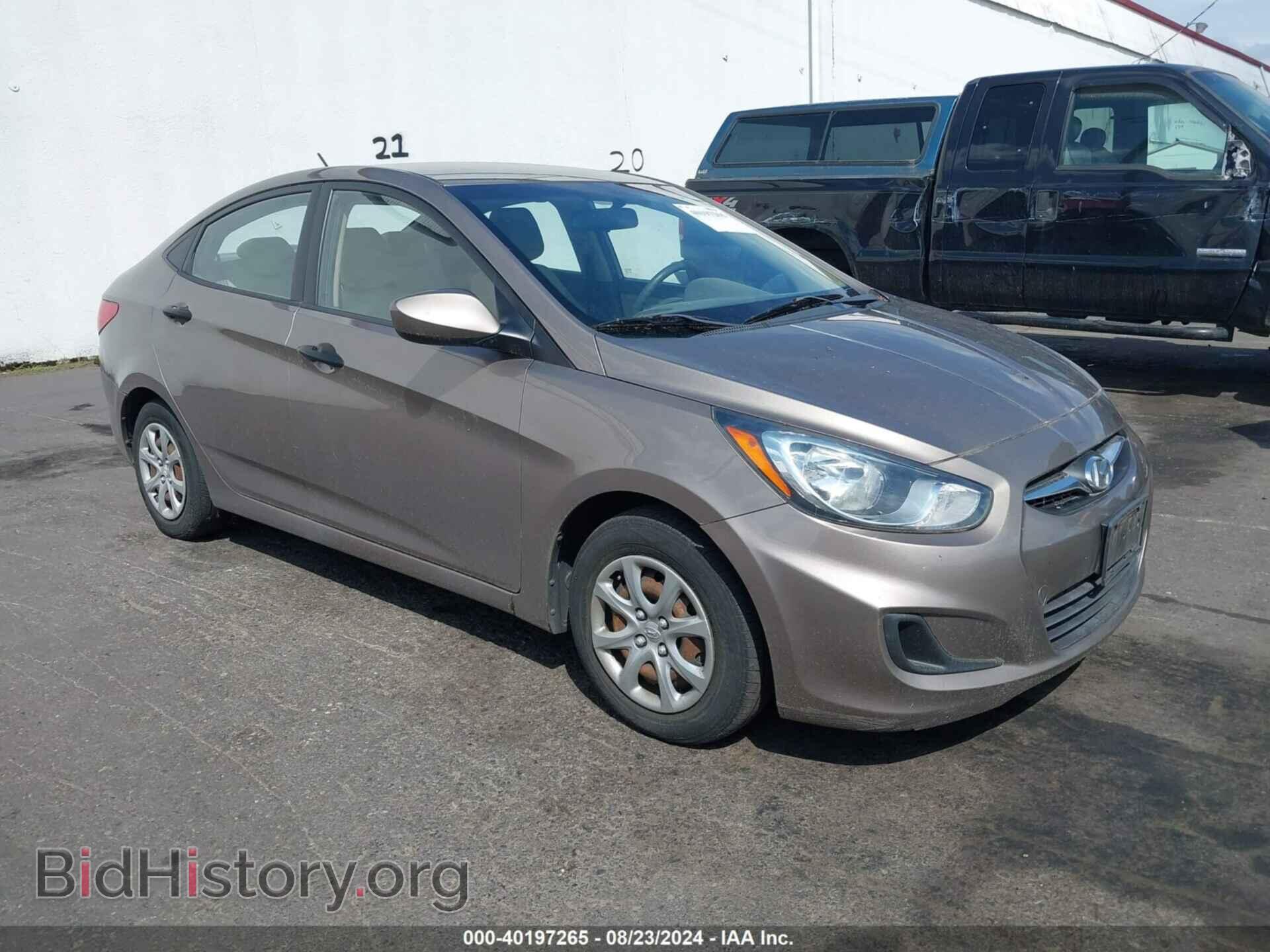 Фотография KMHCT4AE9CU074564 - HYUNDAI ACCENT 2012