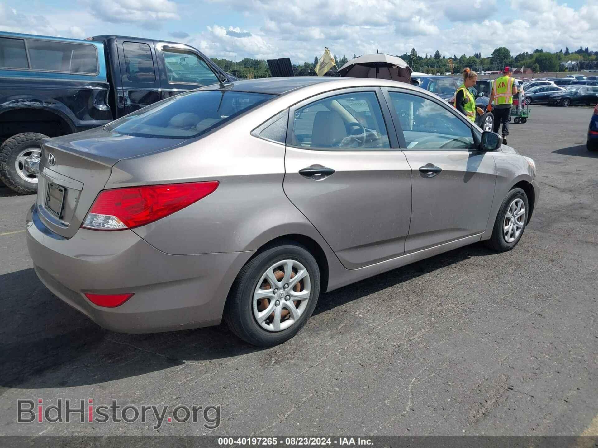 2012 HYUNDAI ACCENT - VIN: KMHCT4AE9CU074564 - Фото 4