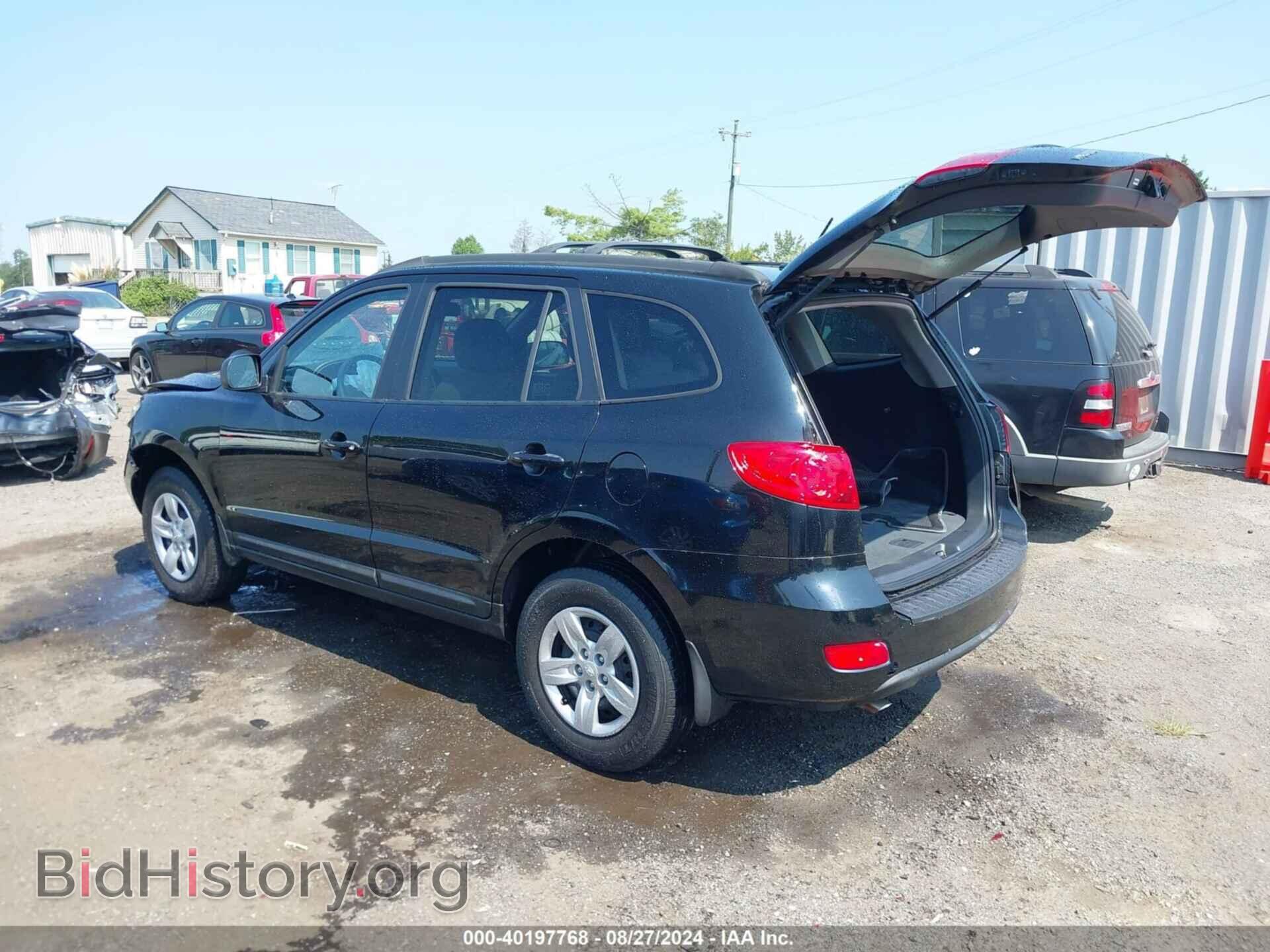 2009 HYUNDAI SANTA FE - VIN: 5NMSG73D99H266531 - Фото 3