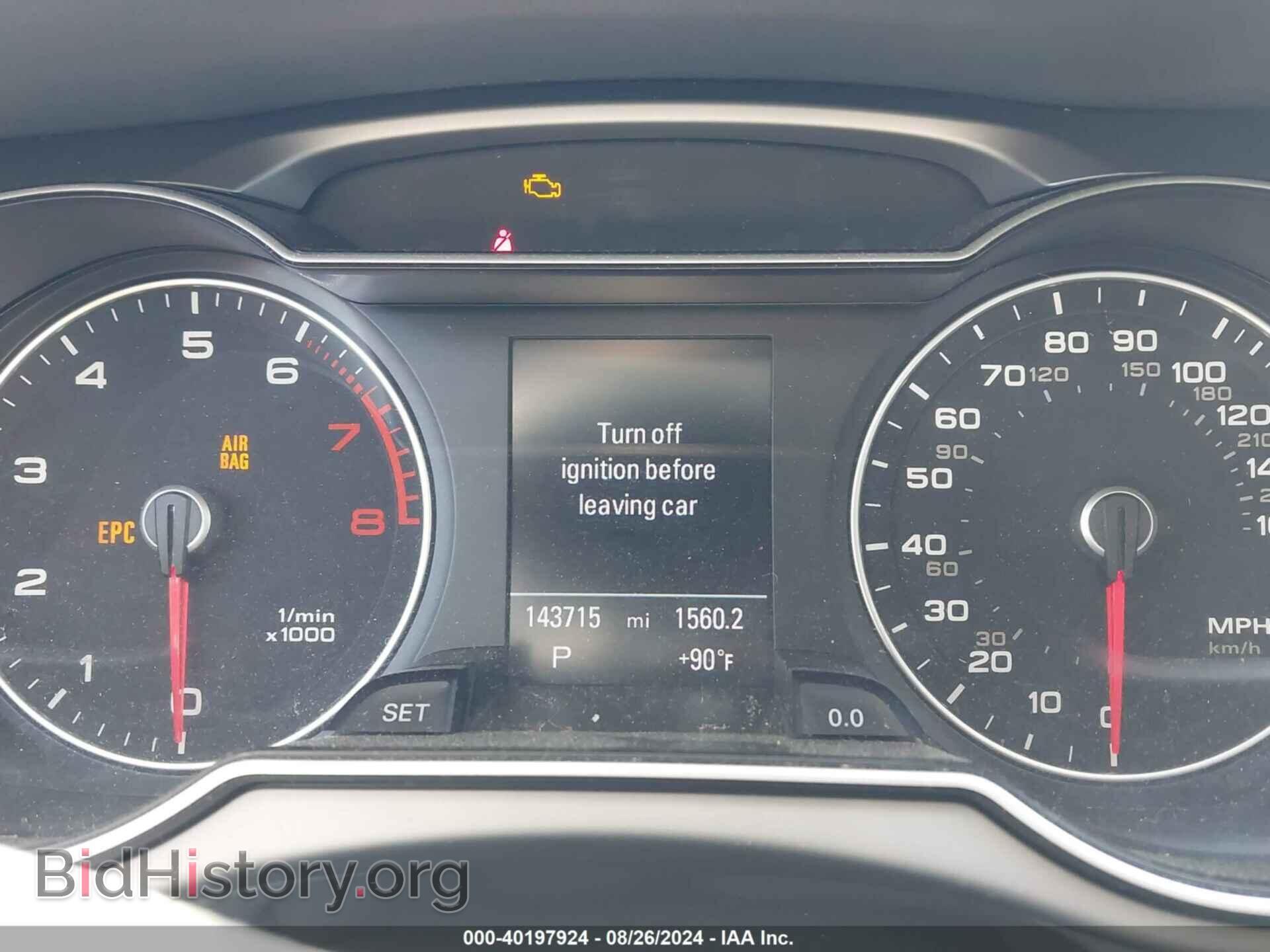 2013 AUDI A4 - VIN: WAUFFAFL8DN013052 - Фото 7