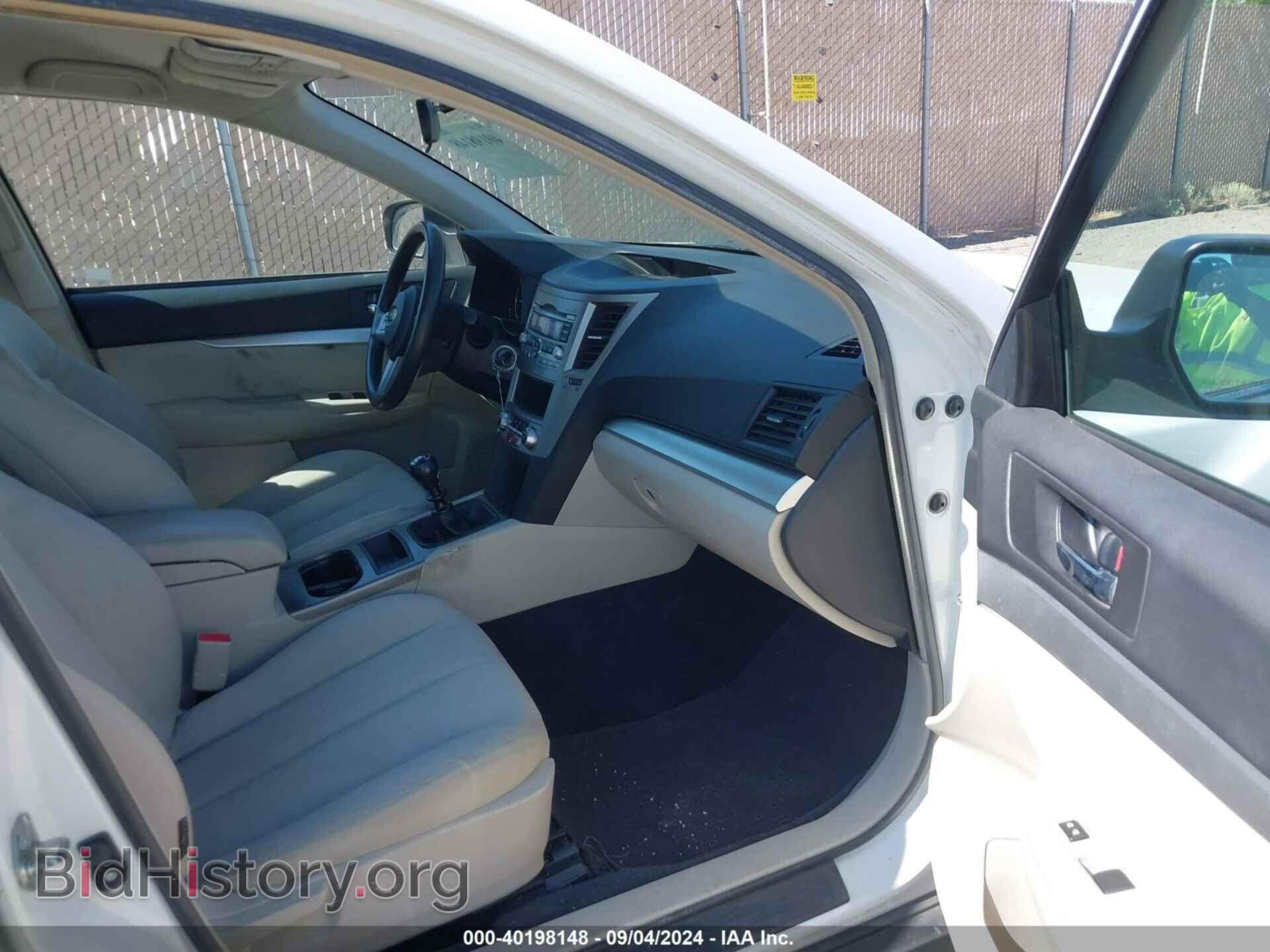 2010 SUBARU OUTBACK - VIN: 4S4BRBAC3A1356632 - Фото 5